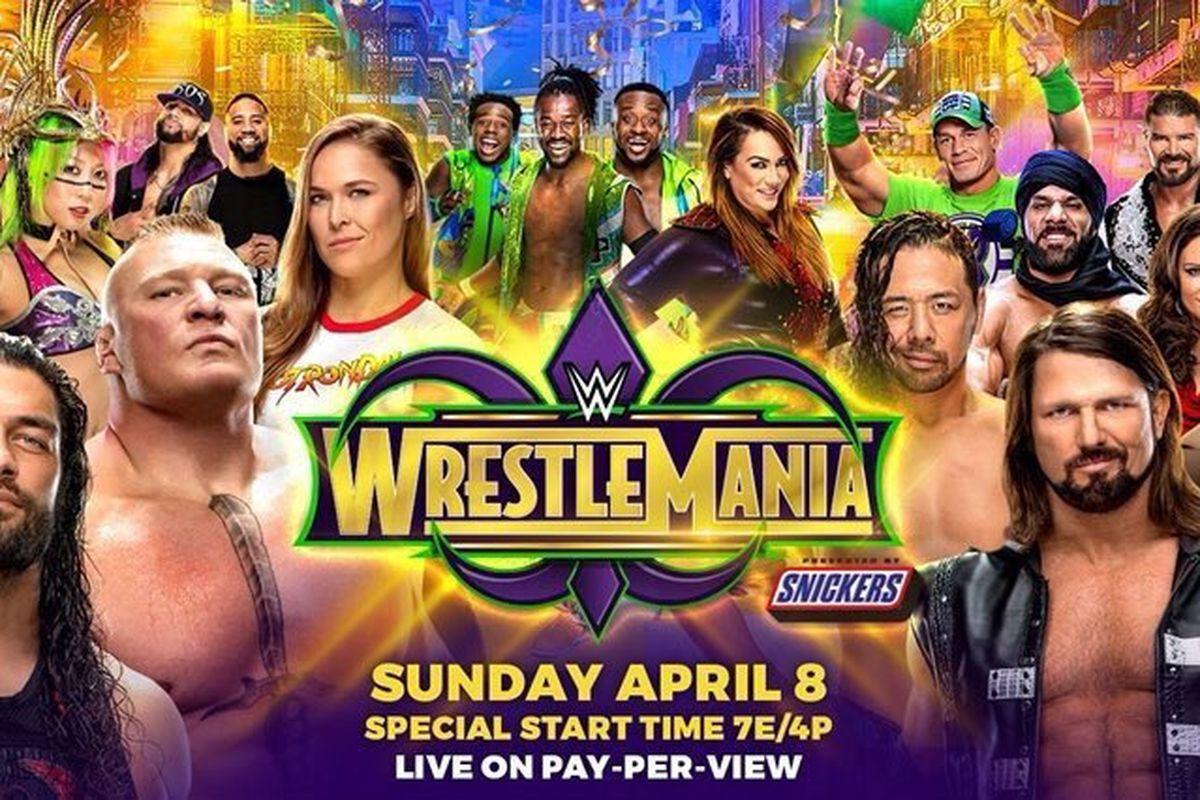 WrestleMania 34 start time, results, and live discussion
