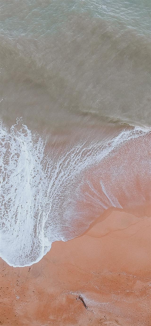 Beach sand sea iPhone X Wallpaper Download. iPhone Wallpaper, iPad