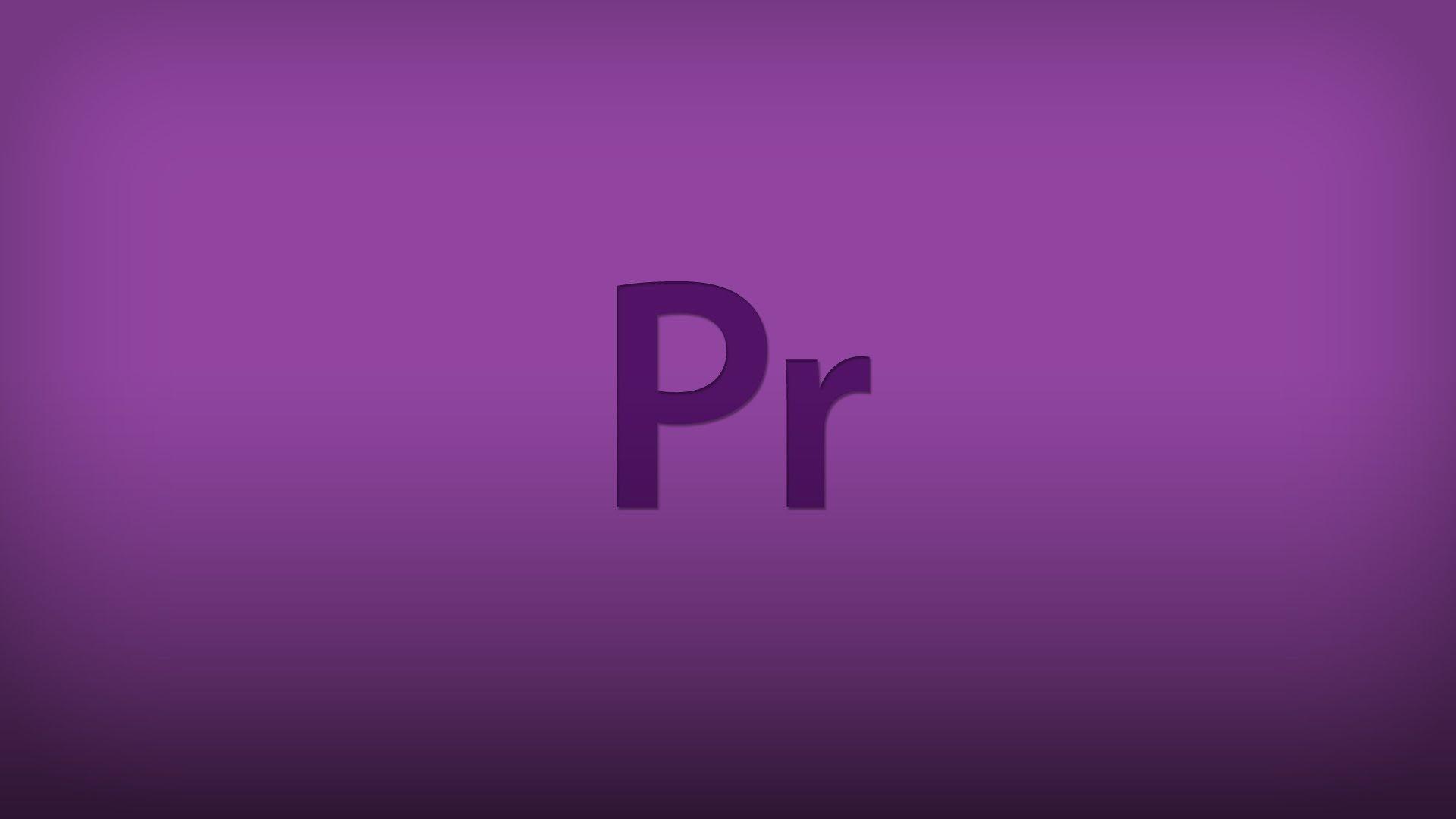 Adobe Premiere Pro Wallpaper. Adobe