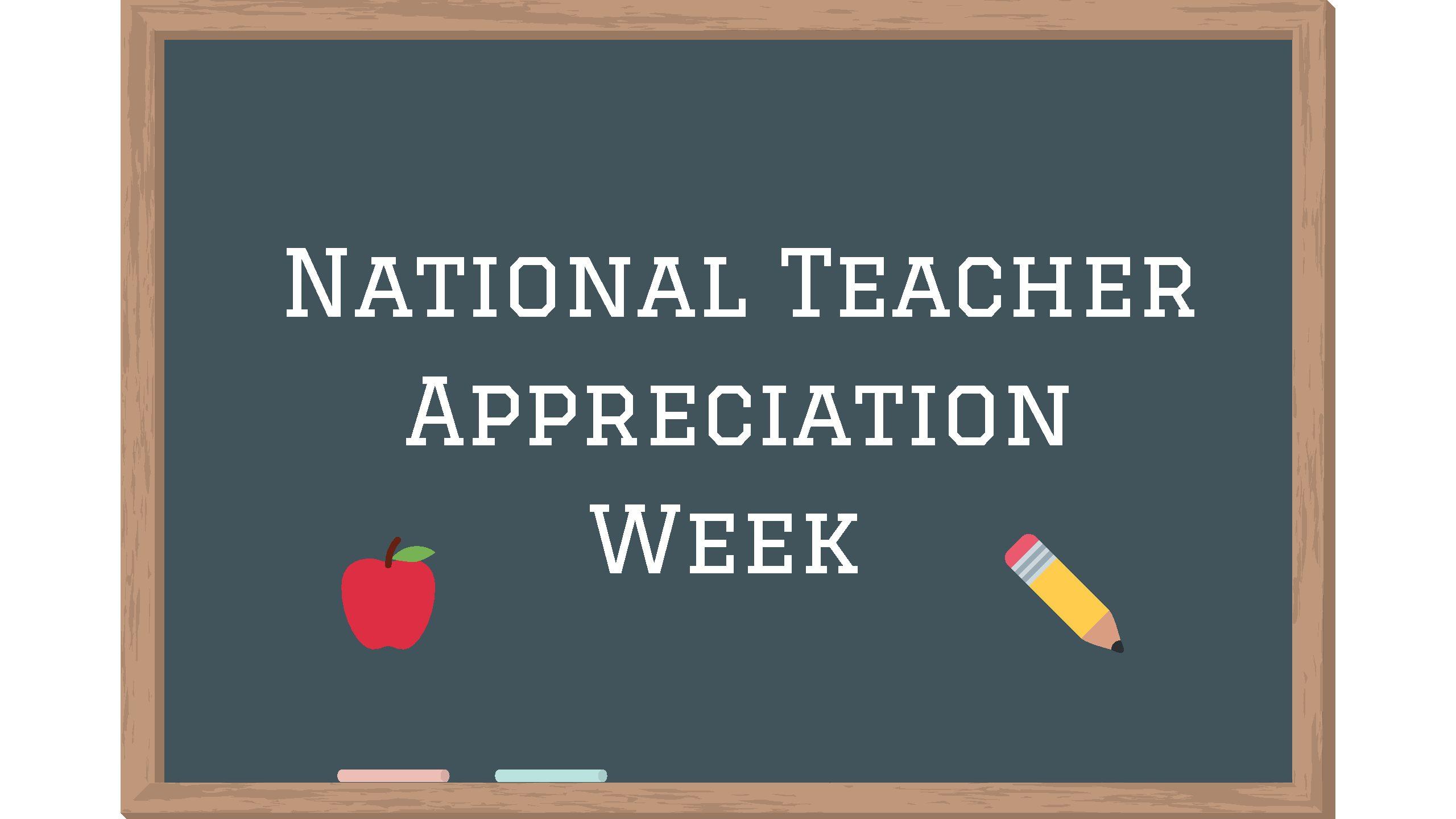 Students acknowledge teachers during National Teacher Appreciation