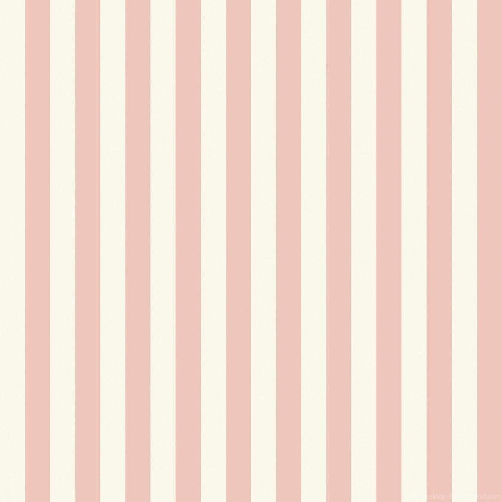 The Wallpaper Company 56 Sq. Ft. Pink Pastel Slender Stripe