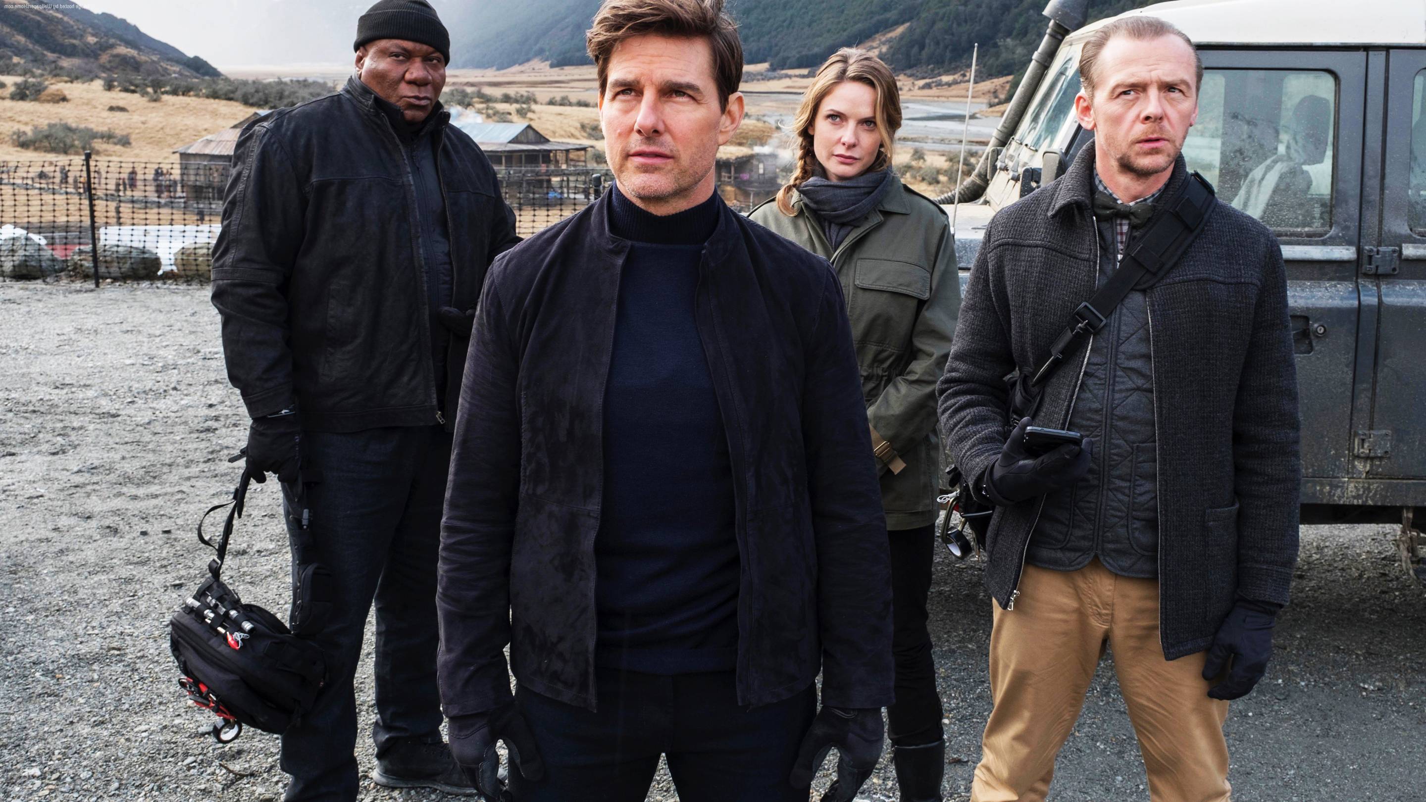 Tom Cruise Ving Rhames Rebecca Mission Impossible 6 HD Wallpaper