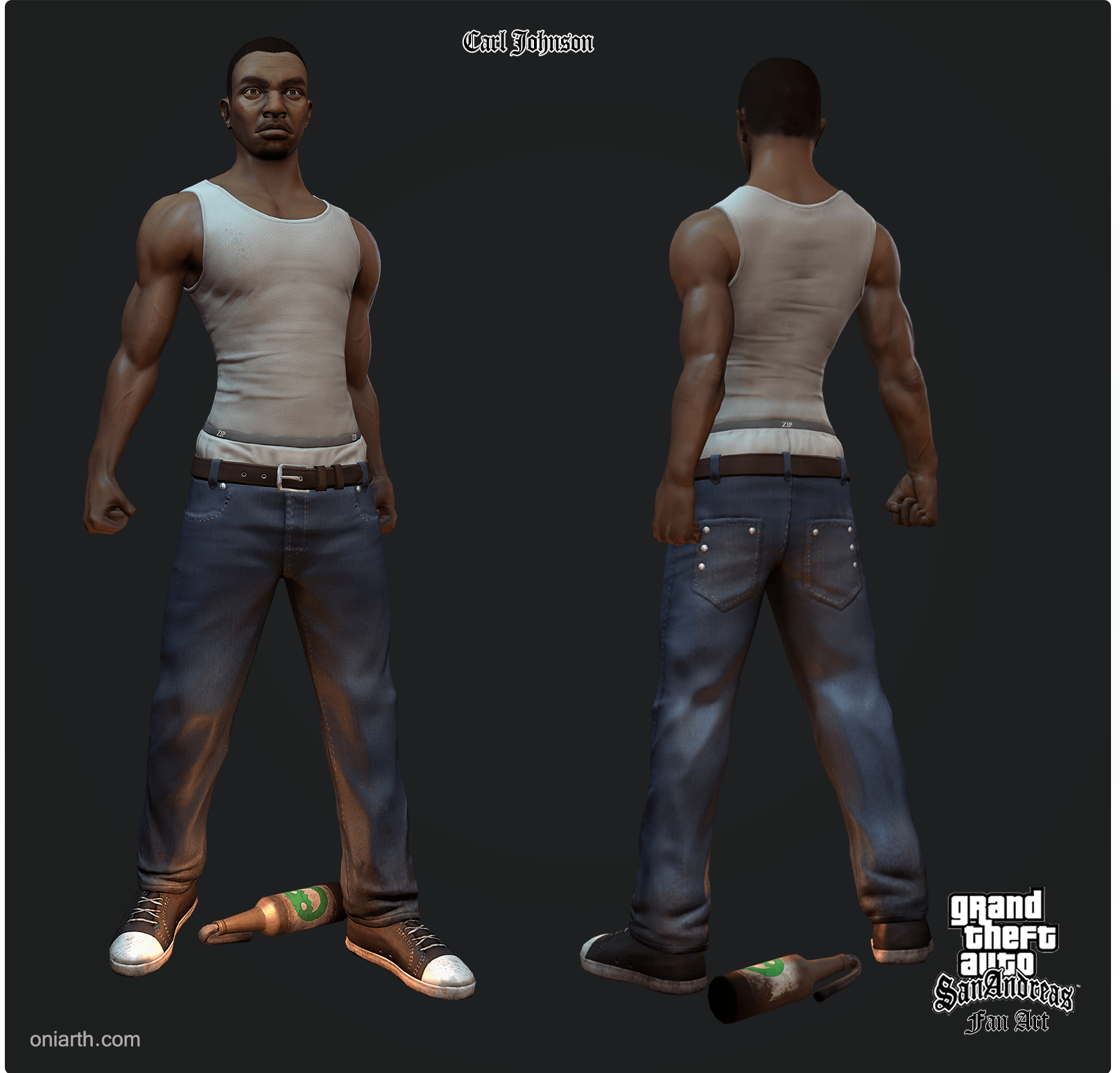 grand theft auto carl johnson