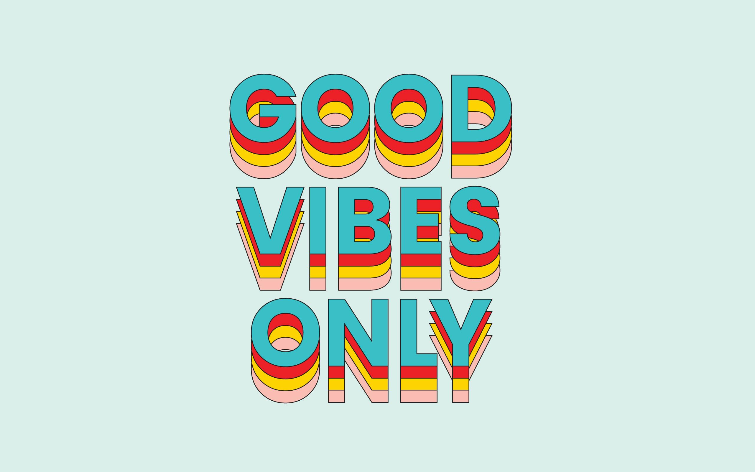 Good Vibes Only | Inspirational Quote | Positivity by The Grafix Cat - Buy  funny mouse mats on Art WOW
