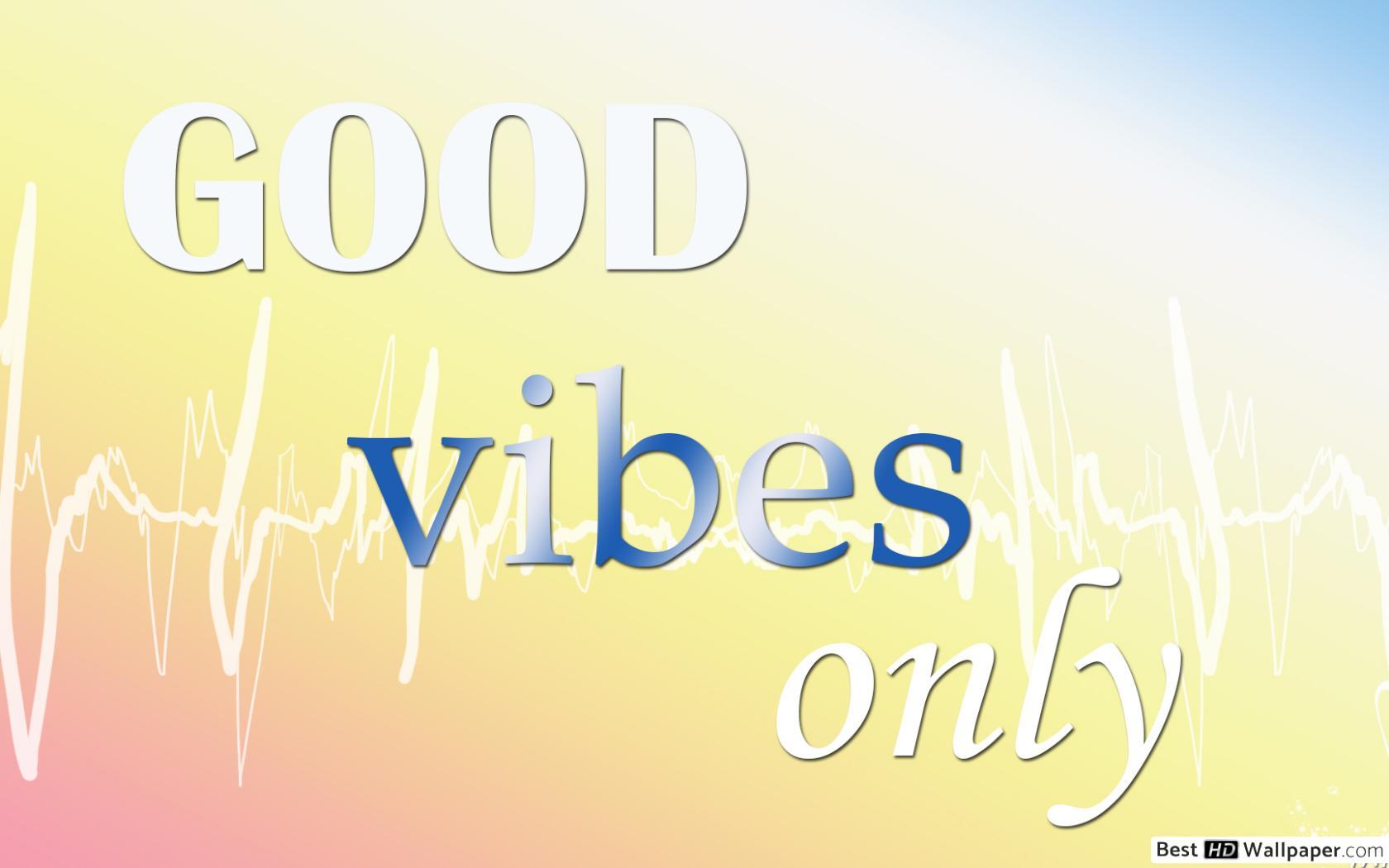 Good Vibes iPad Summer Wallpaper Quotes