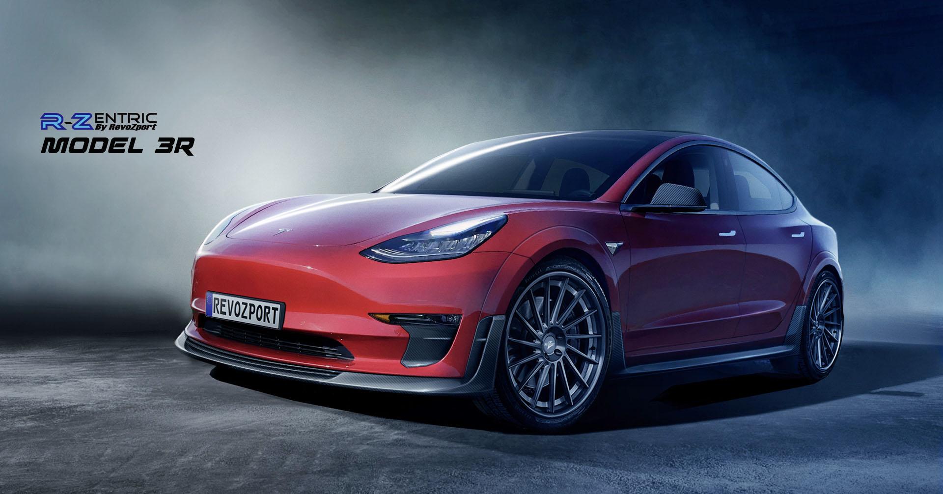 Help Your Tesla Model 3 Stand Out With RevoZport Widebody Kit