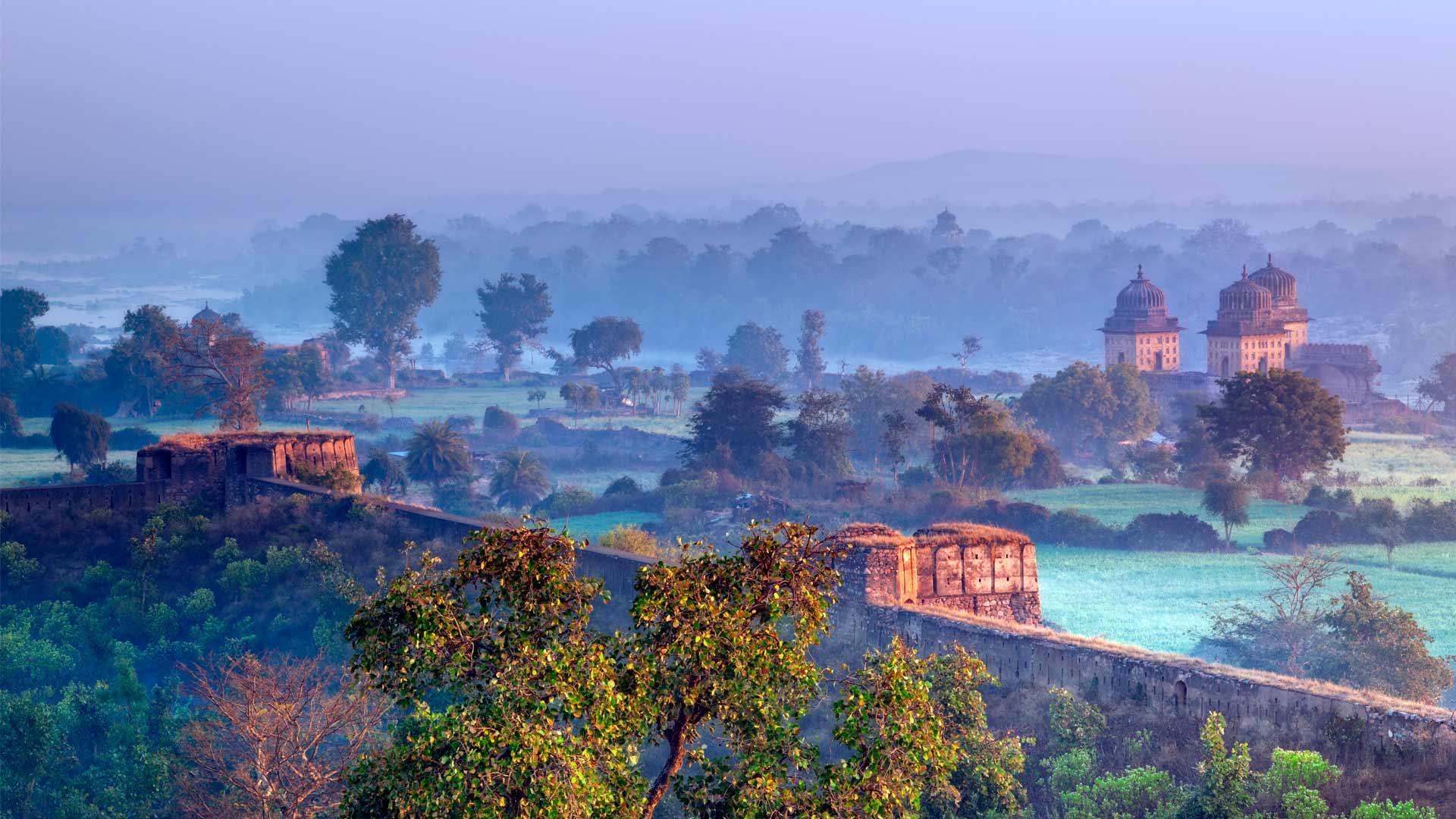 Orchha town, Madhya Pradesh