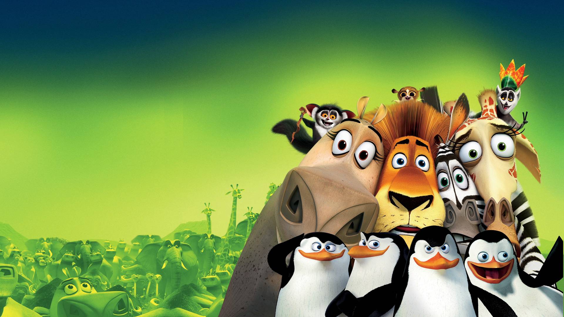 Madagascar Wallpaper. Penguins Madagascar