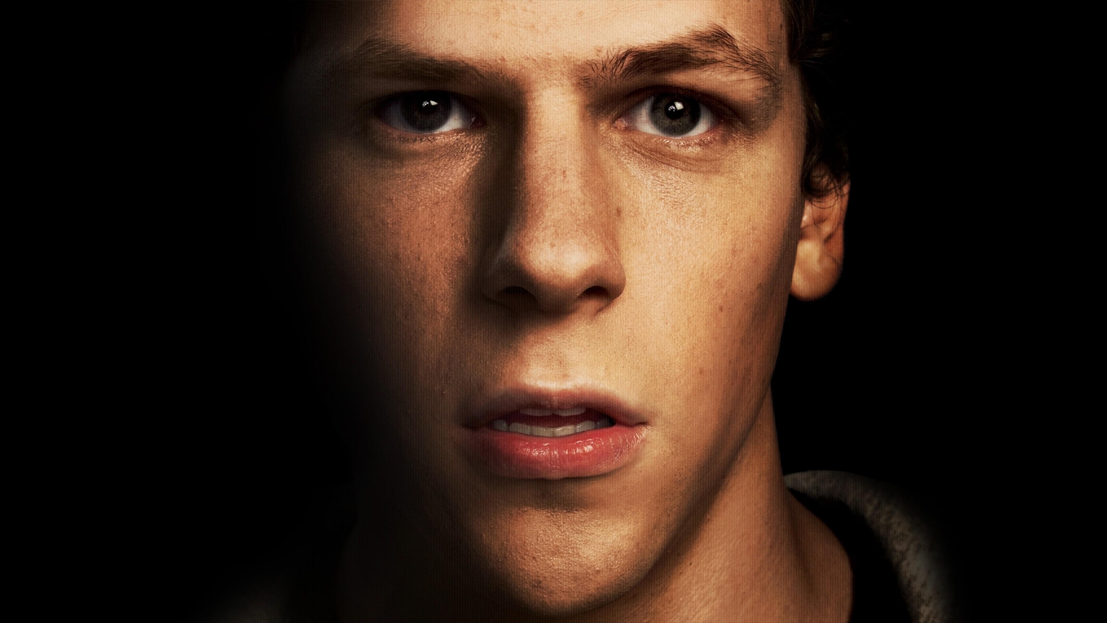 Download 3840x2160 The Social Network, Jesse Eisenberg Wallpaper