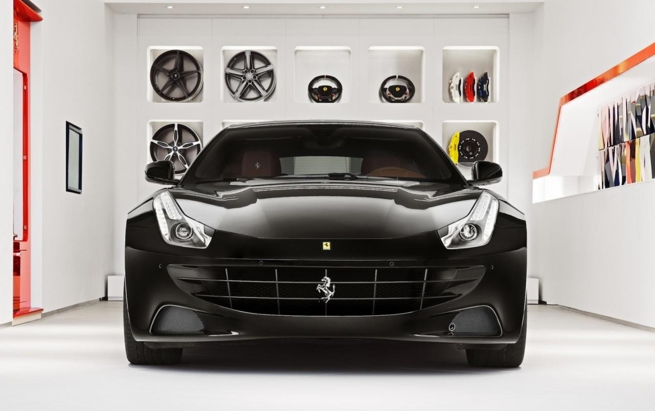 Black Ferrari FF wallpaper. Black Ferrari FF