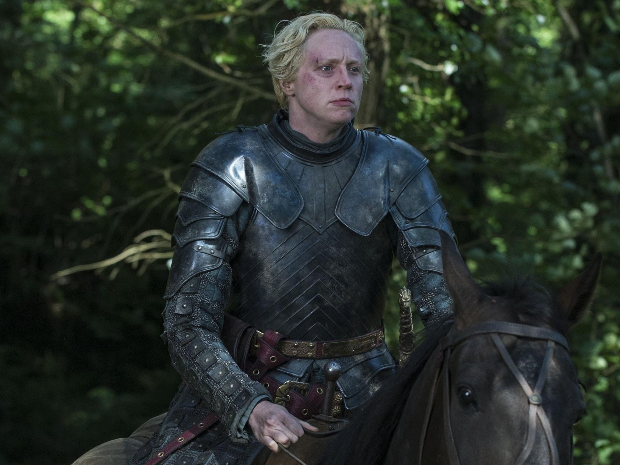 Download 2048x1536 Brienne Of Tarth, Horse, Game Of Thrones, Tv