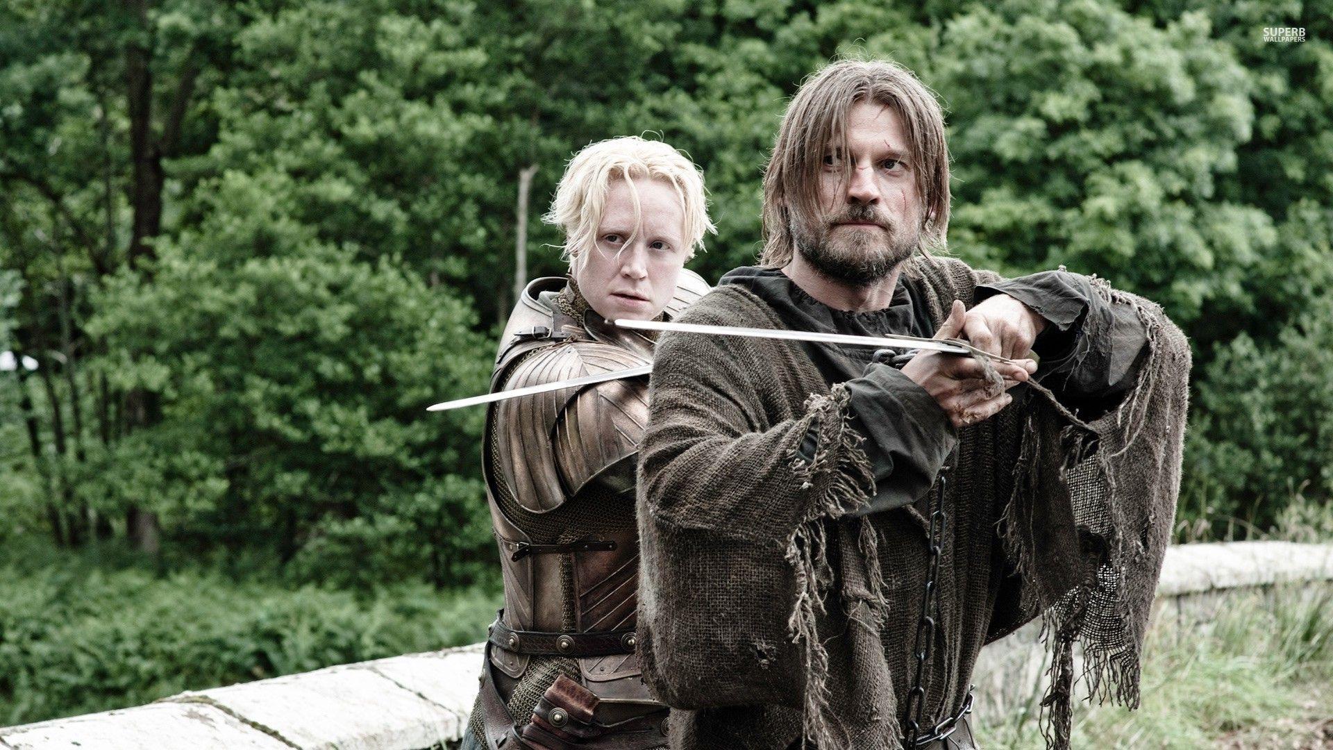 Jaime & Brienne of Thrones Wallpaper (1920x1080)