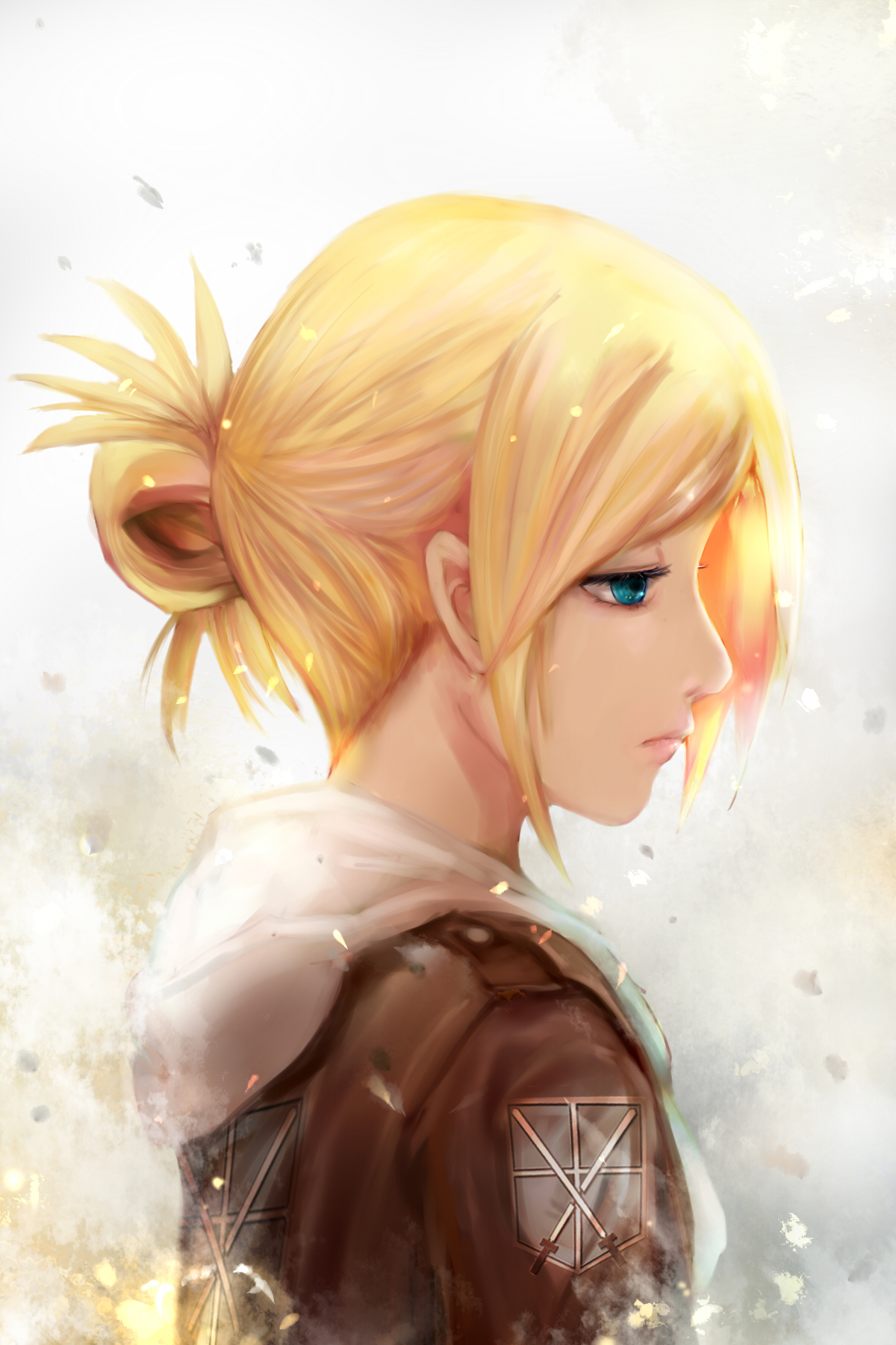 Wallpaper 4k Attack On Titan Annie Leonhart Shingeki No Kyojin Wallpaper