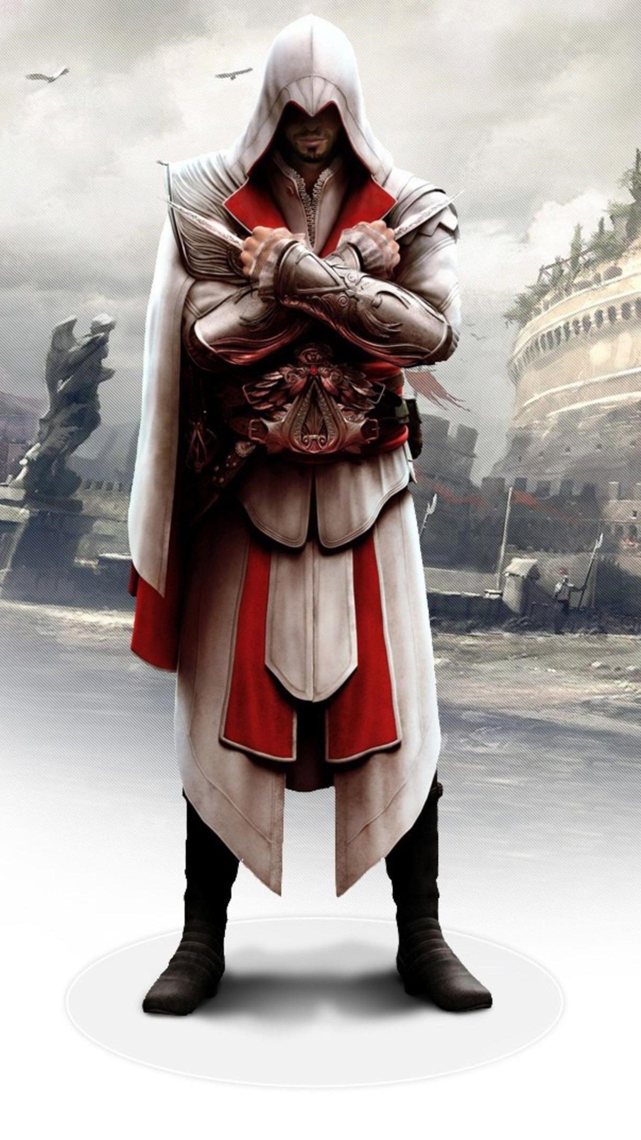 Misc #Ezio In Assassins Creed Brotherhood #wallpaper. Arte assassins creed, Artes de heróis, Heróis unidos