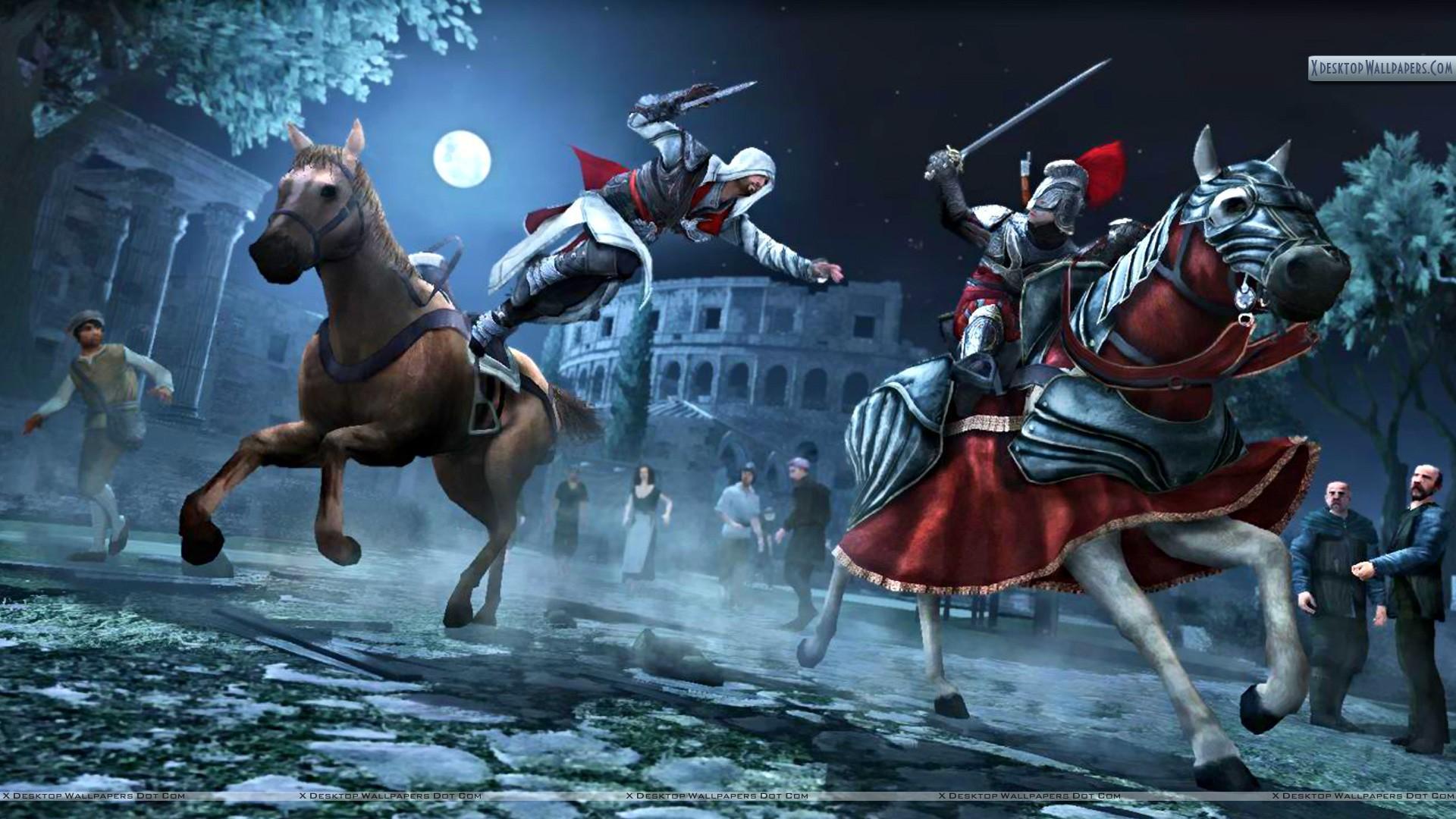 Assassin's Creed Brotherhood Wallpaper HD 1920x1080 px, D68