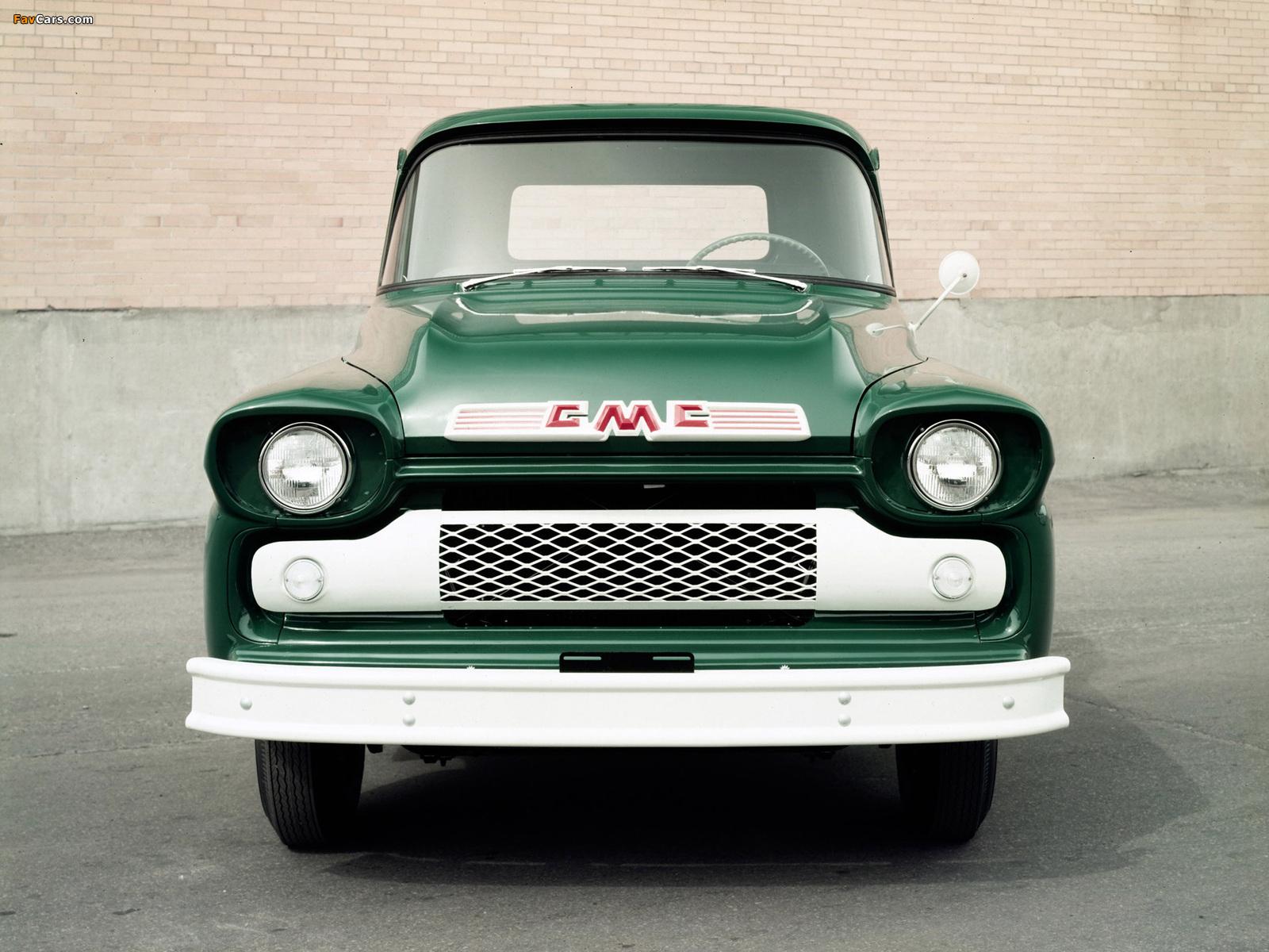 GMC S 100 Suburban Pickup 1958–59 Wallpaper (1600x1200)