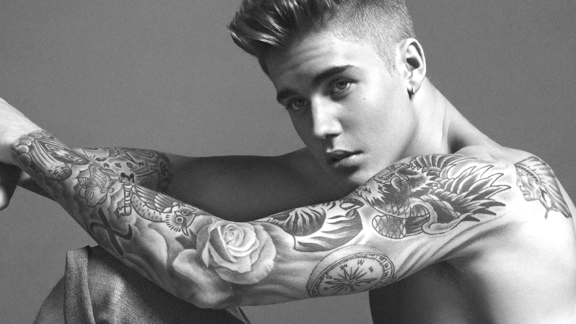Justin Bieber 2015 Calvin Klein HD Wallpaper, Background Image