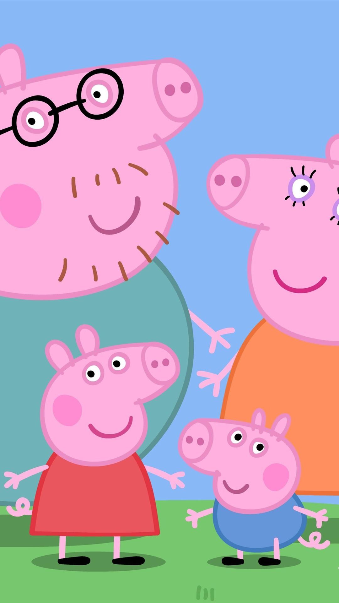 Peppa Pig, Classic Anime 1080x1920 IPhone 8 7 6 6S Plus Wallpaper