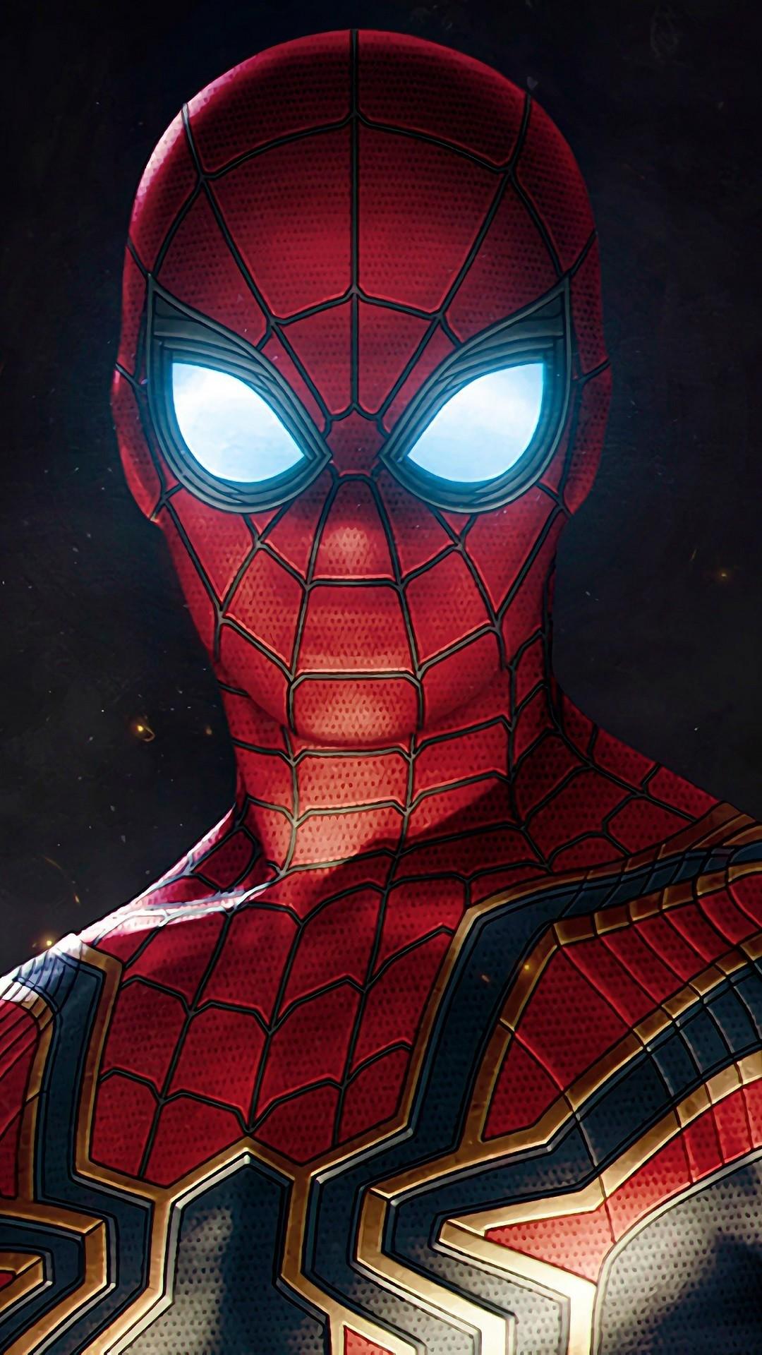 Spiderman Avengers Infinity War iPhone Wallpaper 3D