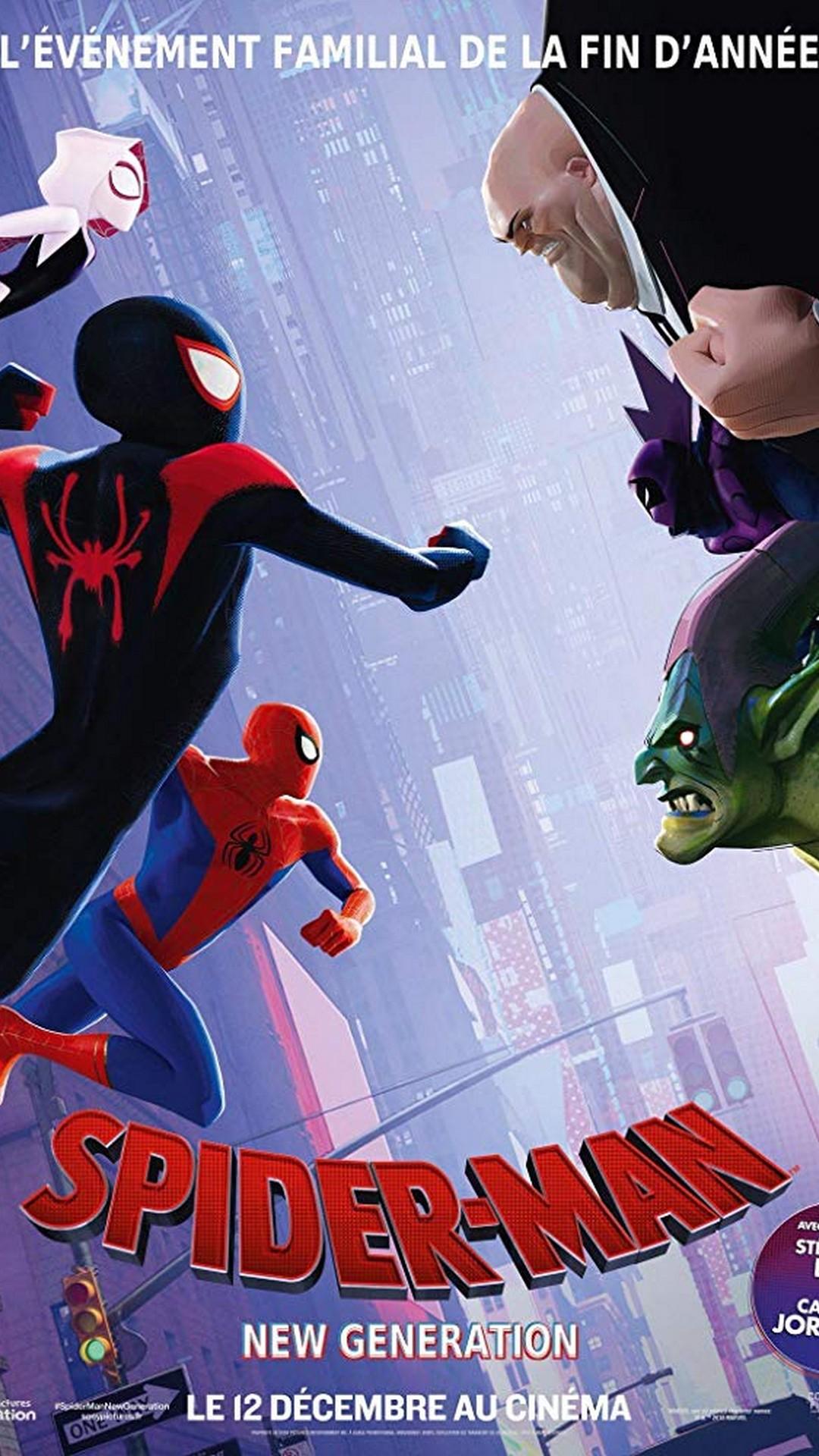 Spider Man Into The Spider Verse 2018 IPhone X Wallpaper