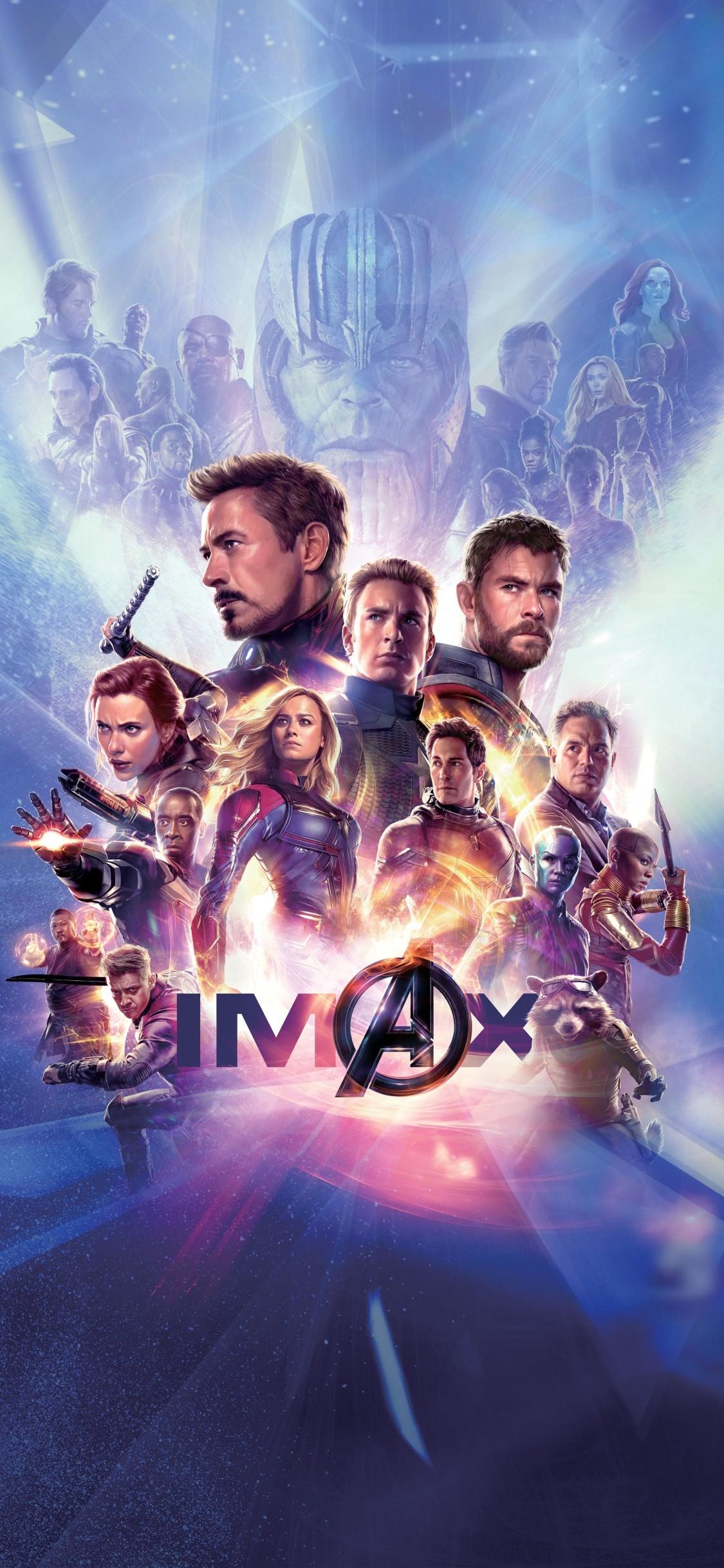 Download 1125x2436 Avengers: Endgame, Thor, Captain America, Imax