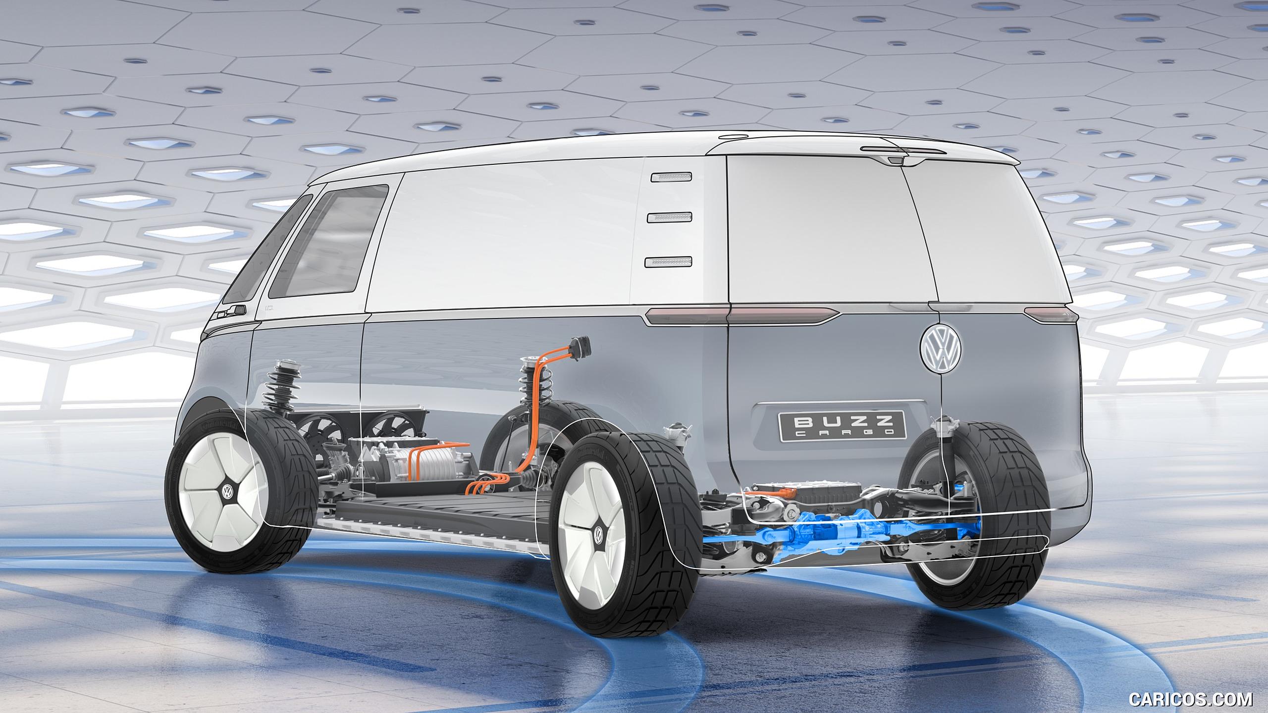 Volkswagen I.D. BUZZ CARGO Concept. HD Wallpaper