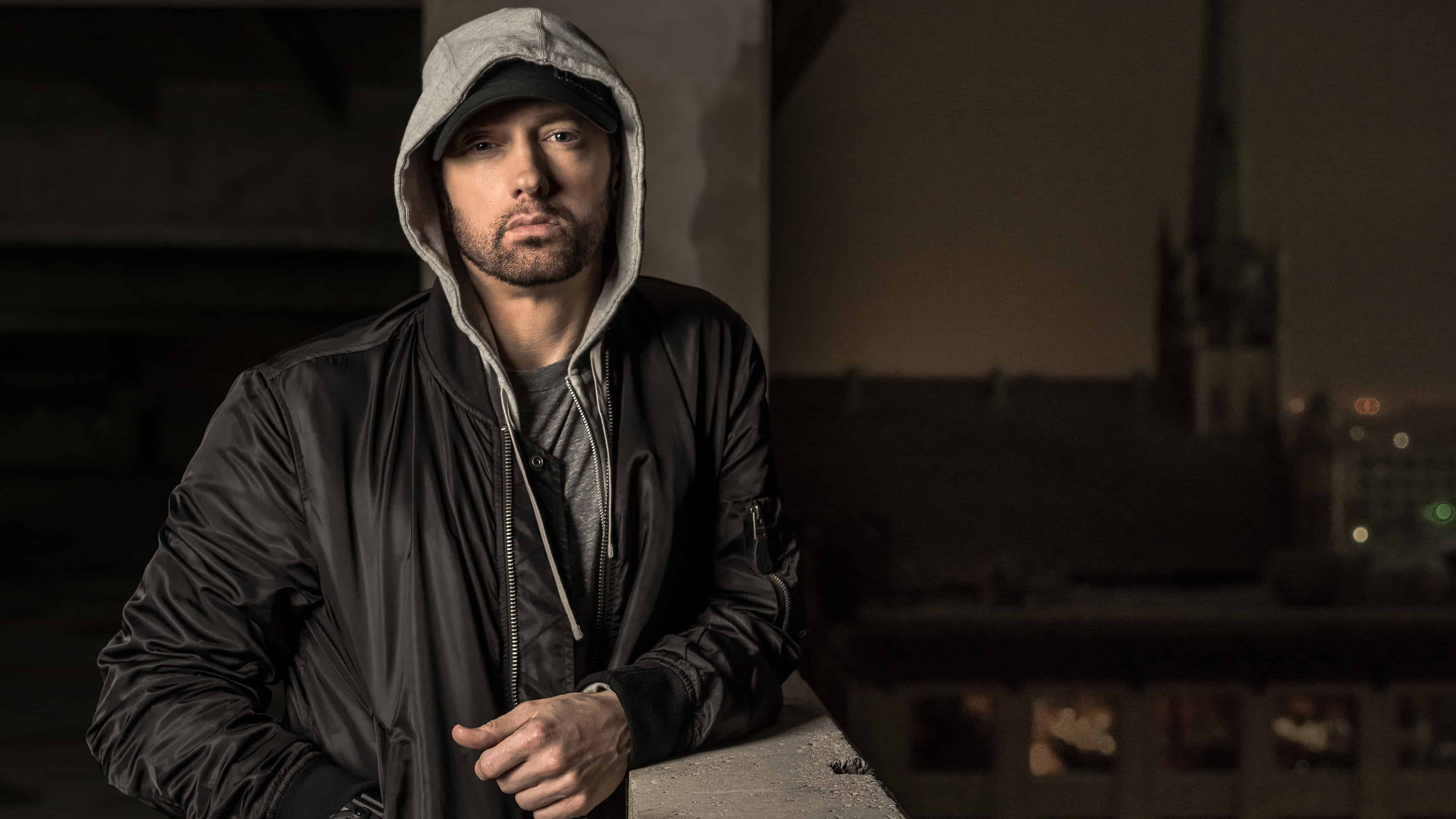 Eminem Marshal Mathers With Beard UHD 4K Wallpaper