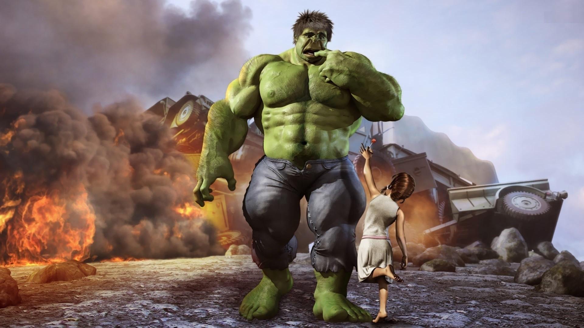 Epic Hulk Background