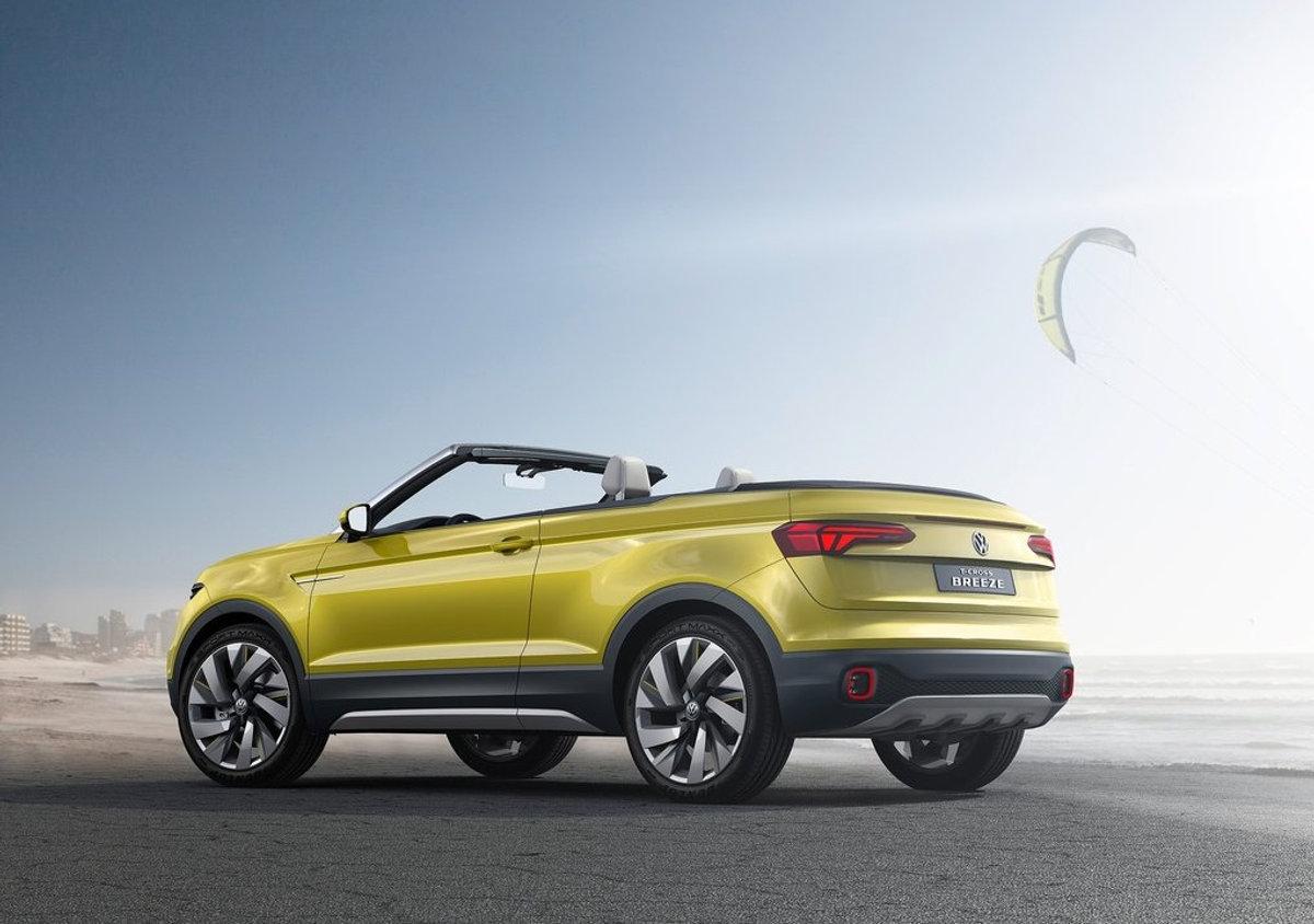 Volkswagen T Cross Breeze Previews Forthcoming Polo Sized Crossover