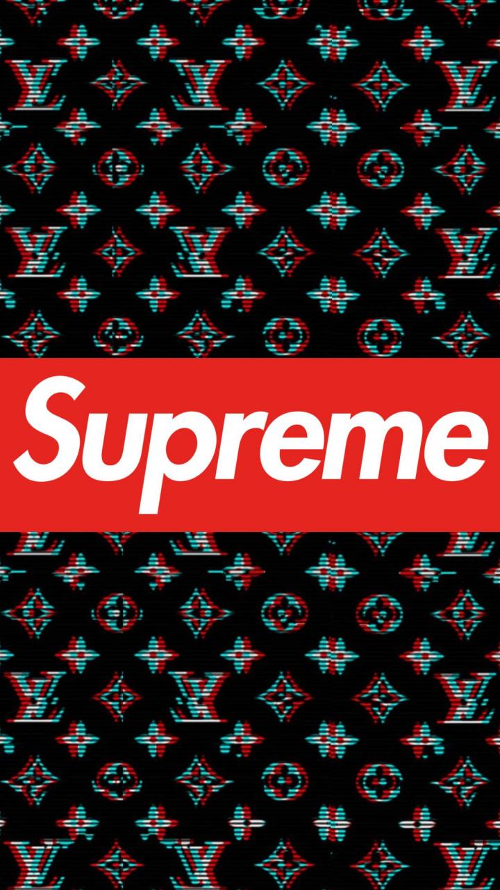 Design, Brand, Text, Louis Vuitton, Supreme HD Wallpaper for Android