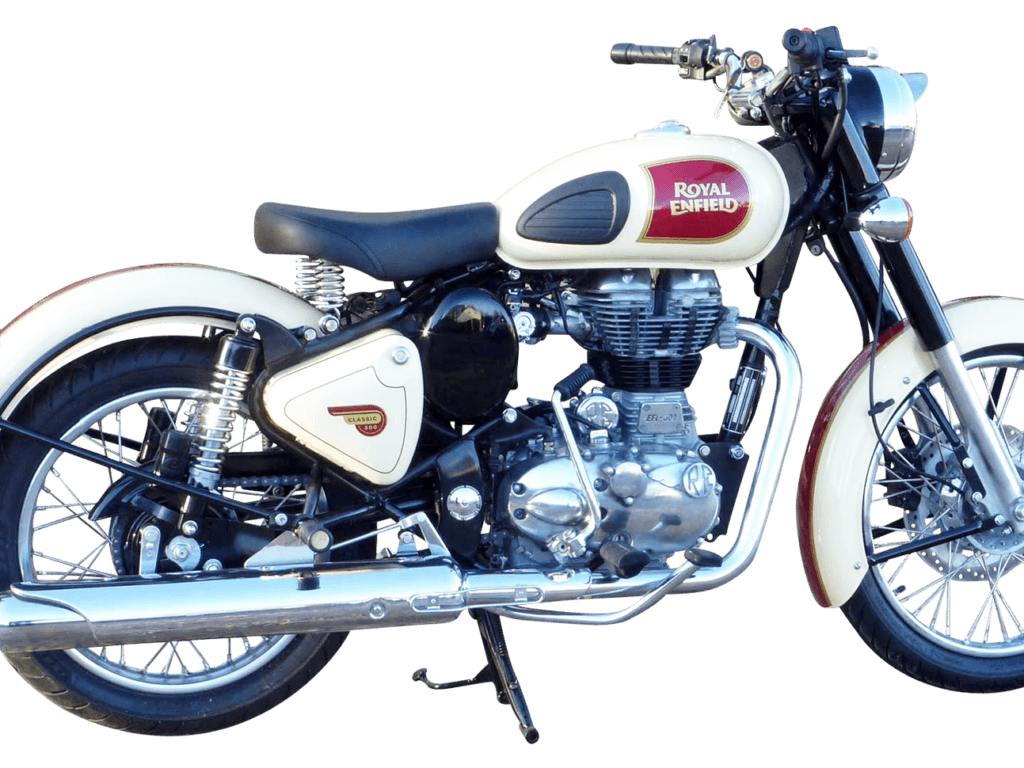 Royal Enfield Classic 500 Motorcycle Bike PNG Image 1. PNG