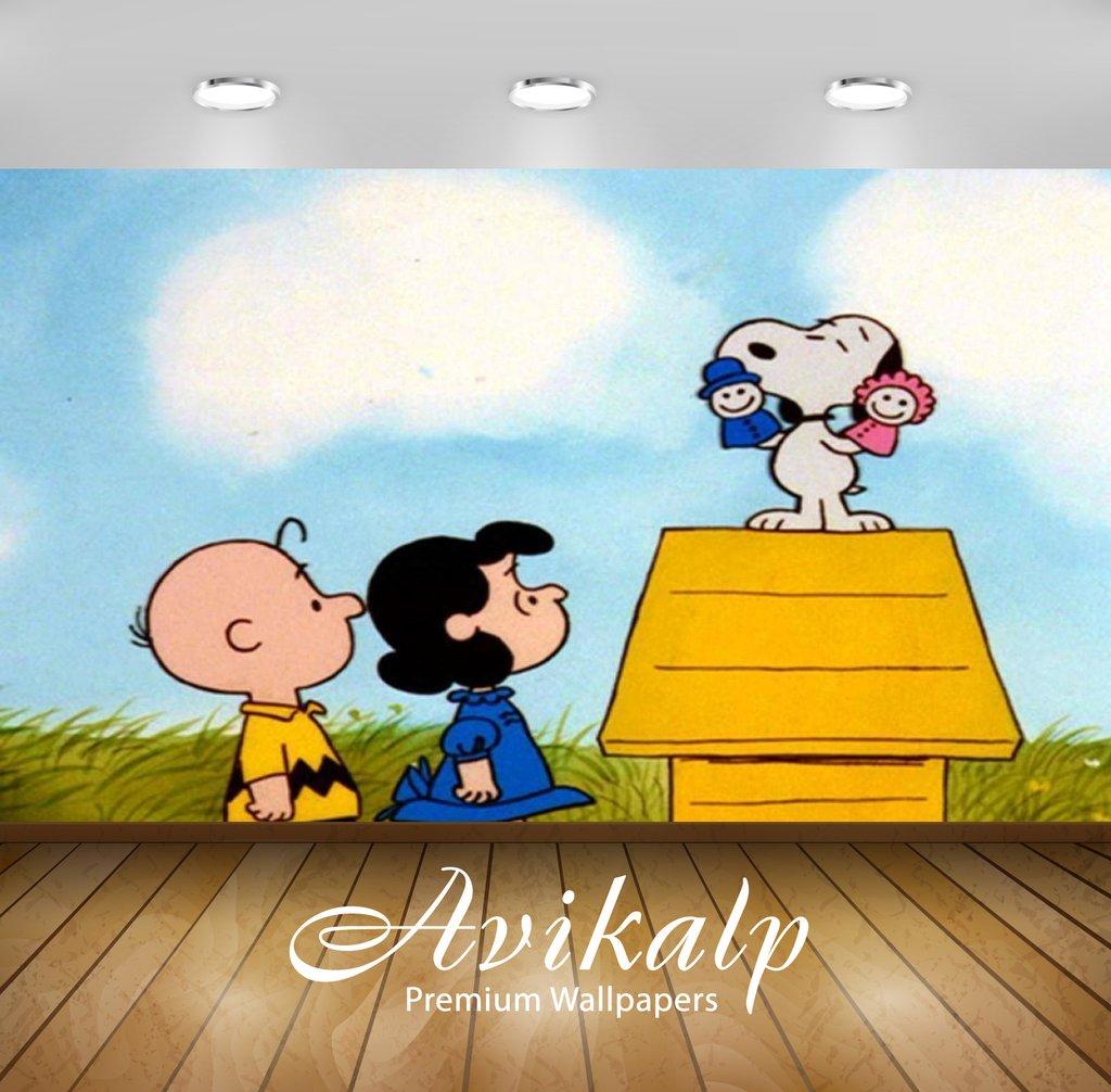 Avikalp Exclusive Awi3331 Scooby Cartoon Full HD Wallpaper for Living