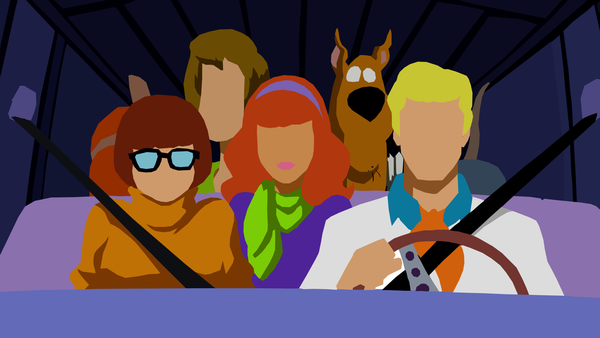 Scooby Doo Gang [1920x1080]. wallpaper. Scooby Doo, Scooby doo