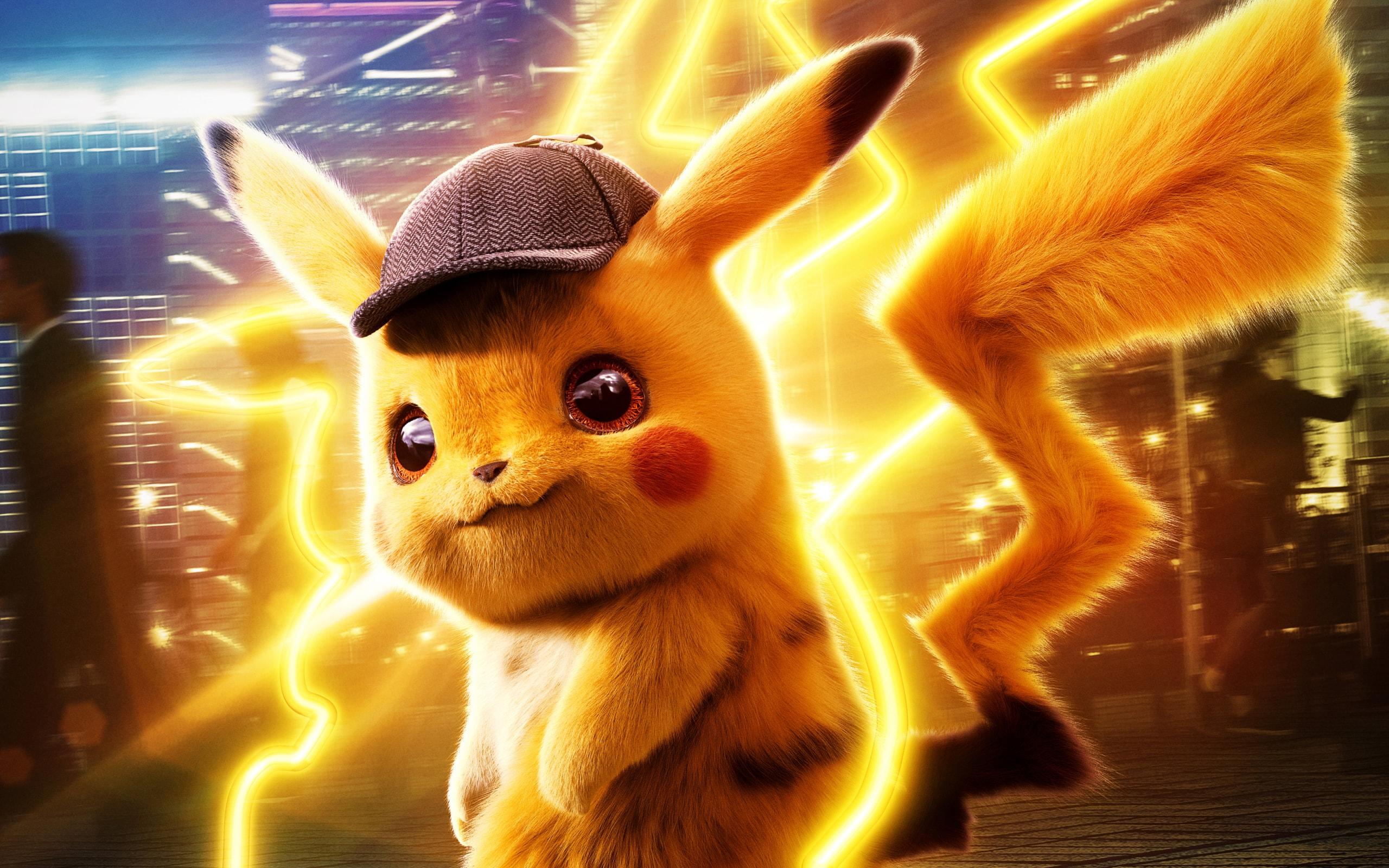 Wallpaper of Movie, Pikachu, Pokémon Detective Pikachu background