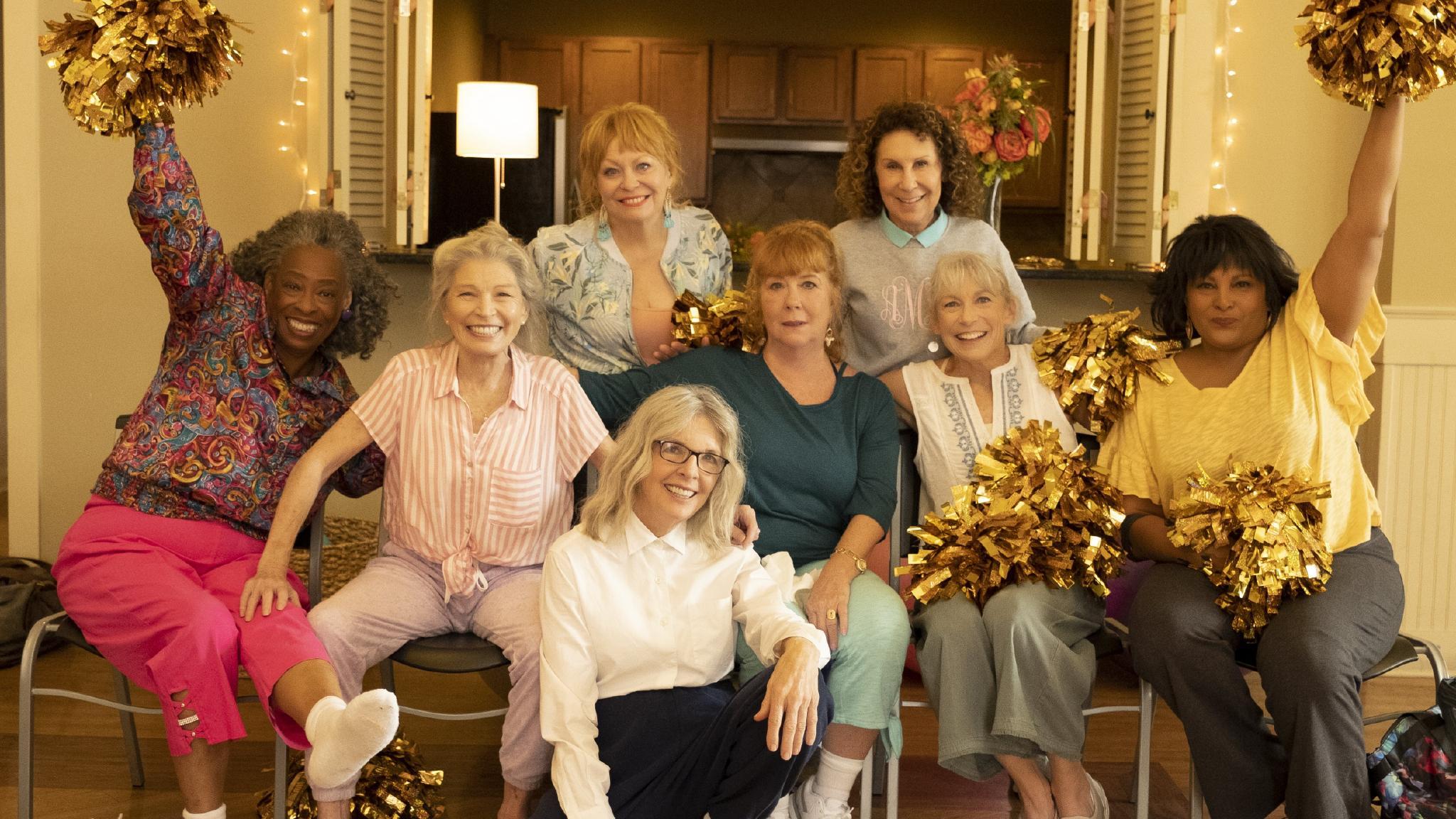 REVIEW: Poms is a bomb for Jacki Weaver and Diane Keaton as gyrating
