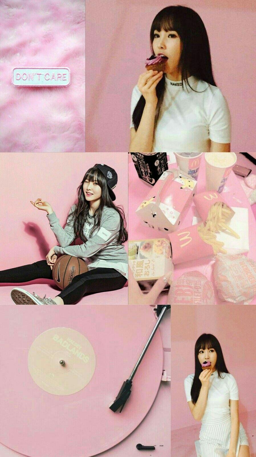 Gfriend wallpaper lockscreen HD Yuju Pink Aesthetic. GFRIEND 여자
