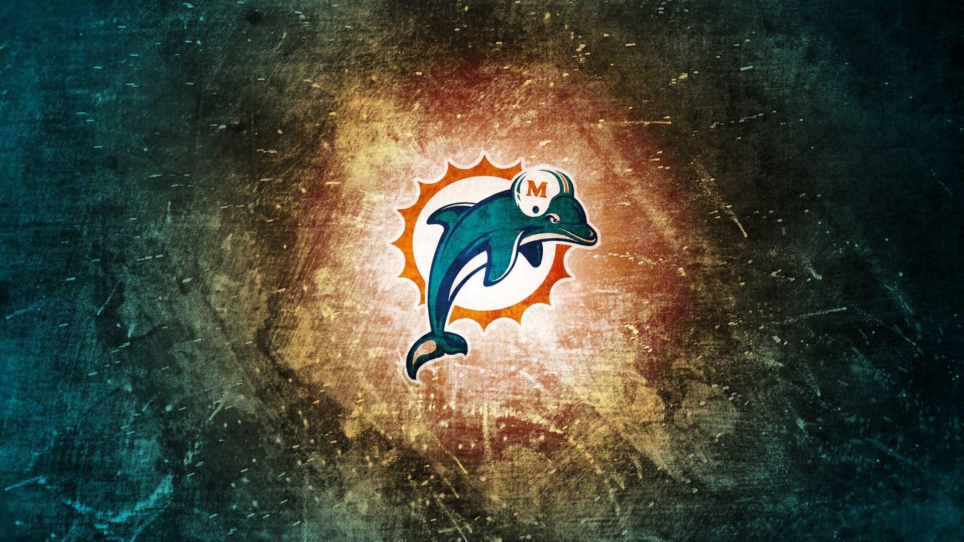 Logo, Miami Dolphins, NFL HD Wallpaper & Background • 24369 • Wallur