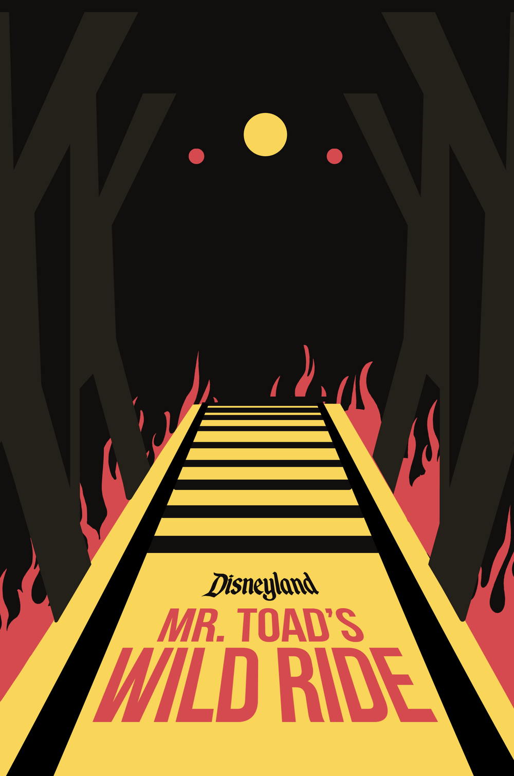 Mr. Toad's Wild Ride by Tony Sherg- The Disneyland