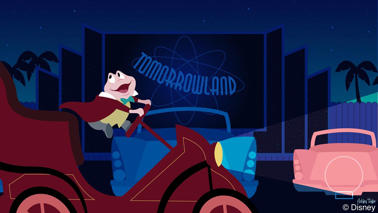 Disney Doodle: Mr. Toad Takes A 'Sci Fi' Ride At Disney's Hollywood