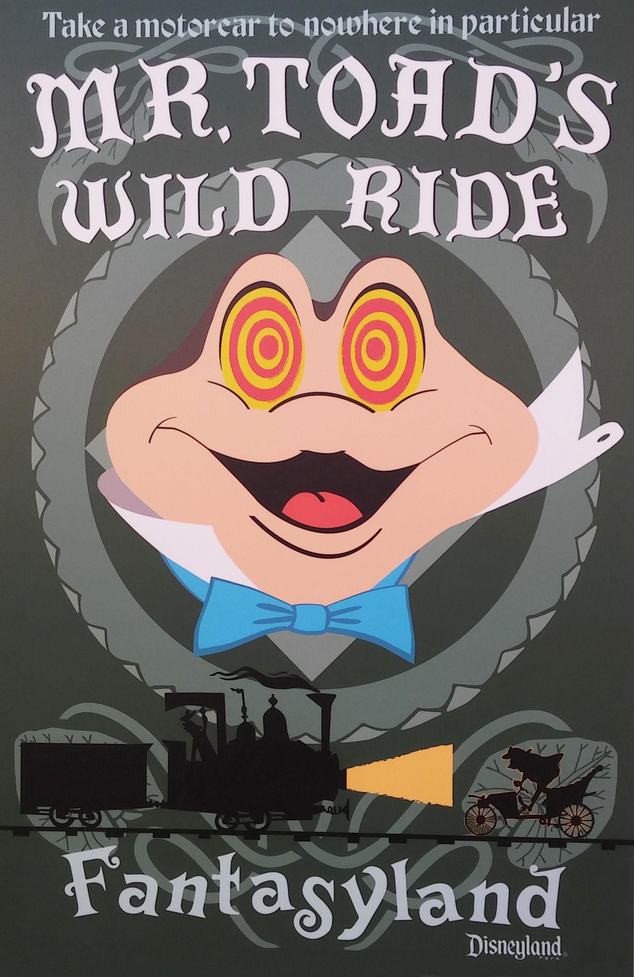 Mr. Toad's Wild Ride. Imagineering the Parks. Disneyland rides