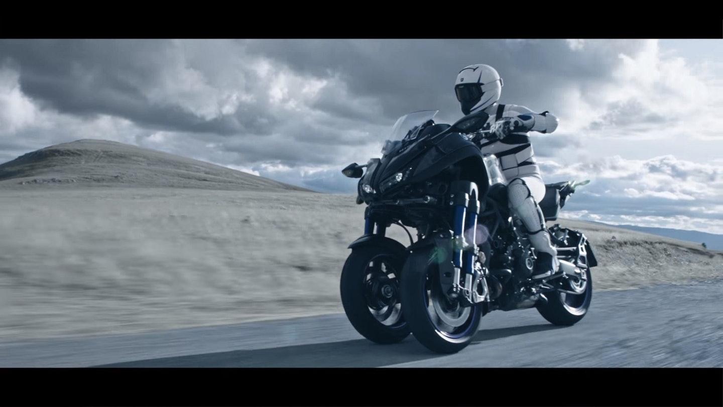 The Yamaha Niken Is A Three Wheeled Sport Bike