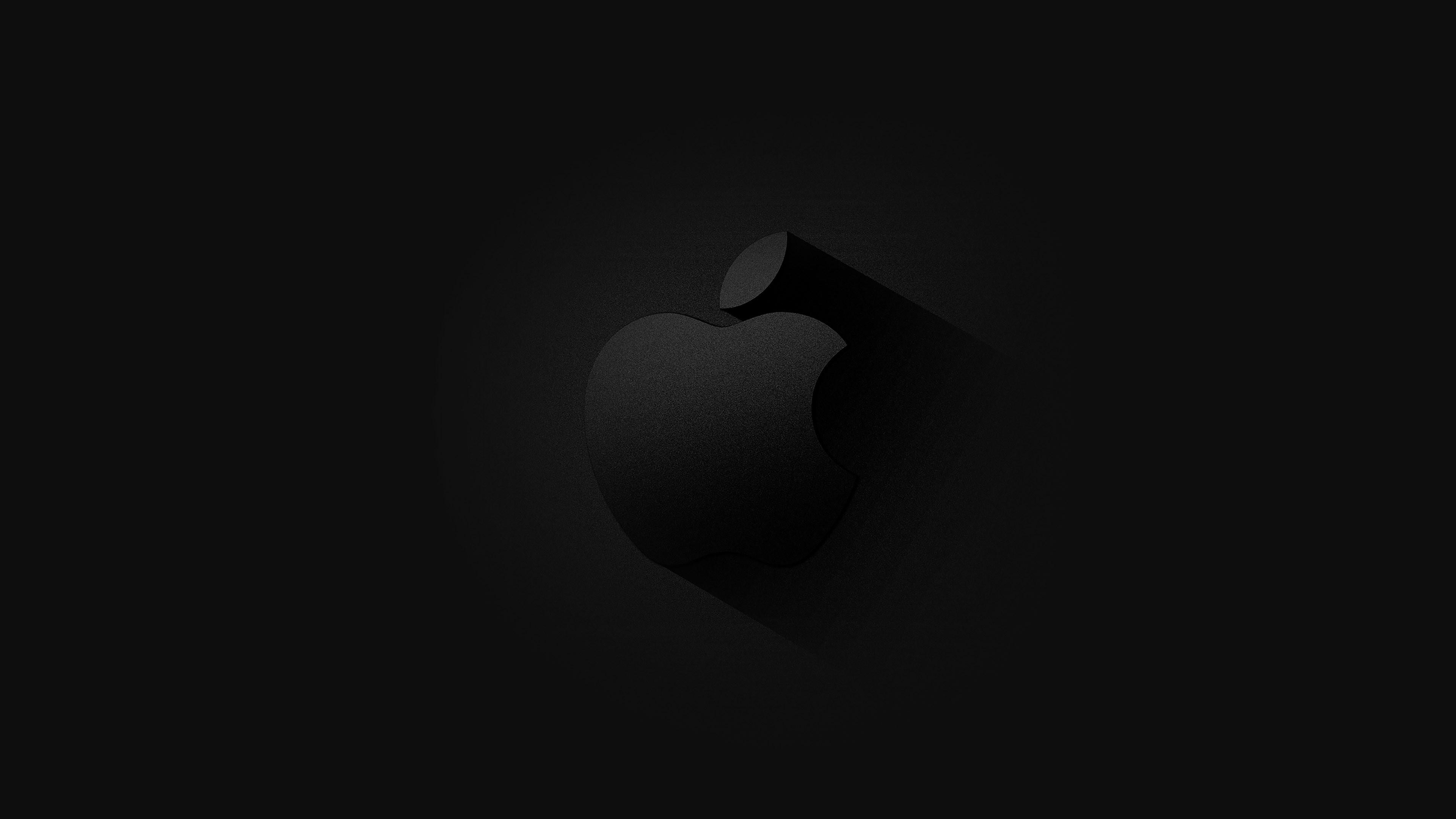 Black Apple Logo Wallpaper 4k Apple Logo Black Backgrounds | Images and