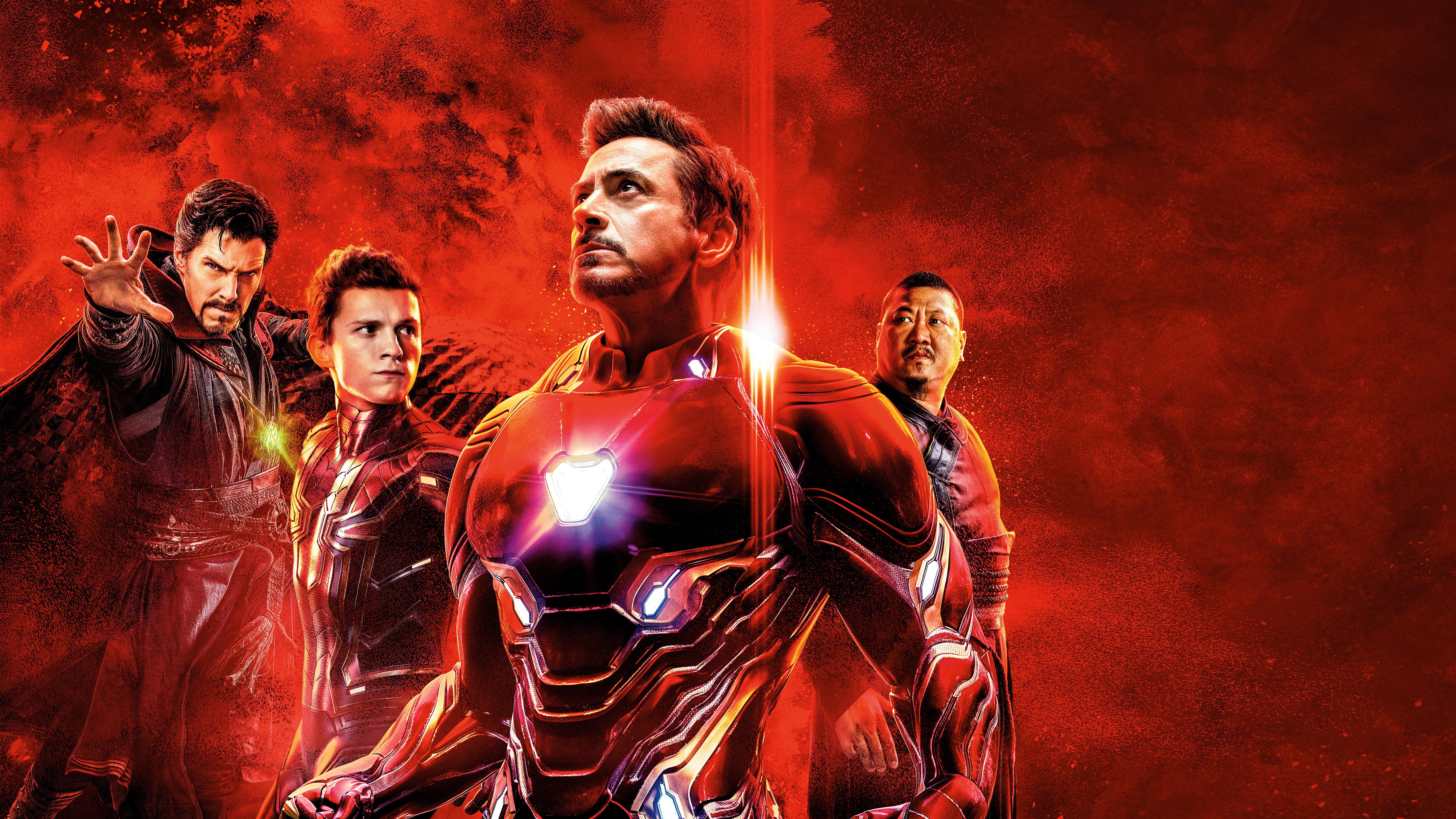 Avengers Endgame Iron Man Team 4K 8K Wallpaper