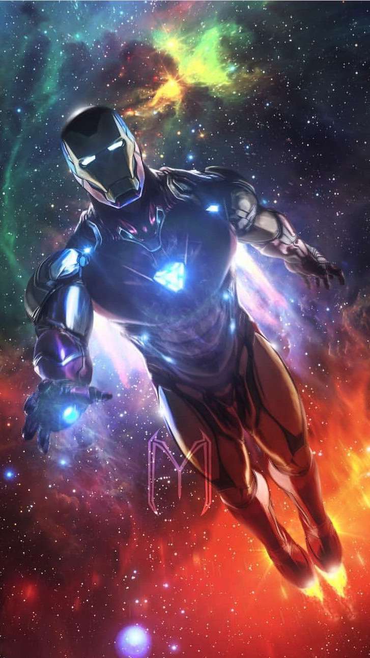 Avengers Endgame Iron Man Space Armor IPhone Wallpaper Wallpaper, iPhone Wallpaper