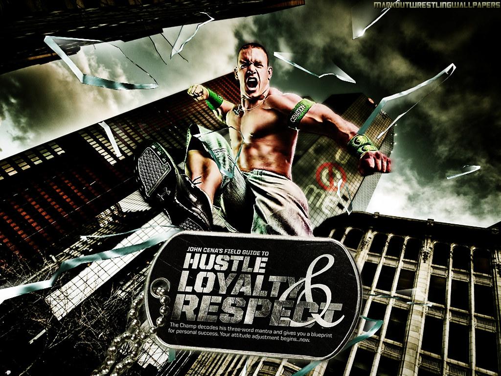 John Cena Hustle Loyalty Respect Hd Screensaver Wallpaper