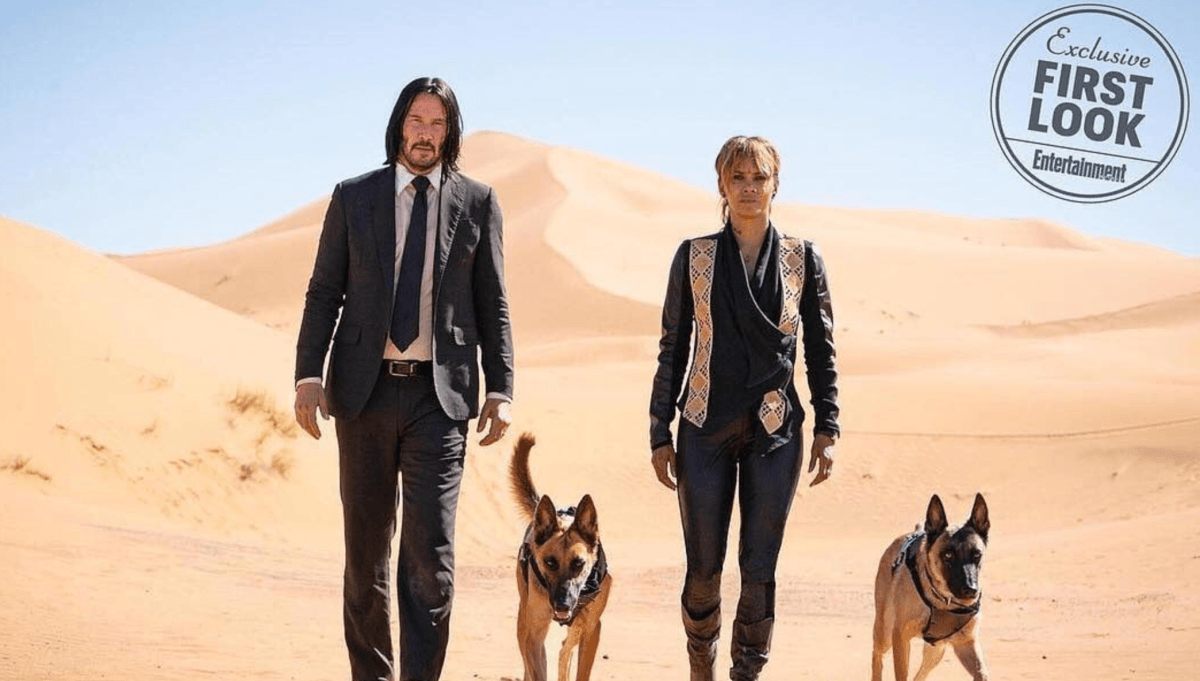 Keanu Reeves Meets Halle Berry in New Image From 'John Wick