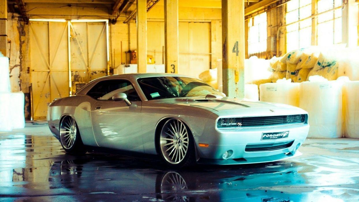 American muscle cars dodge challenger wallpaperx1080