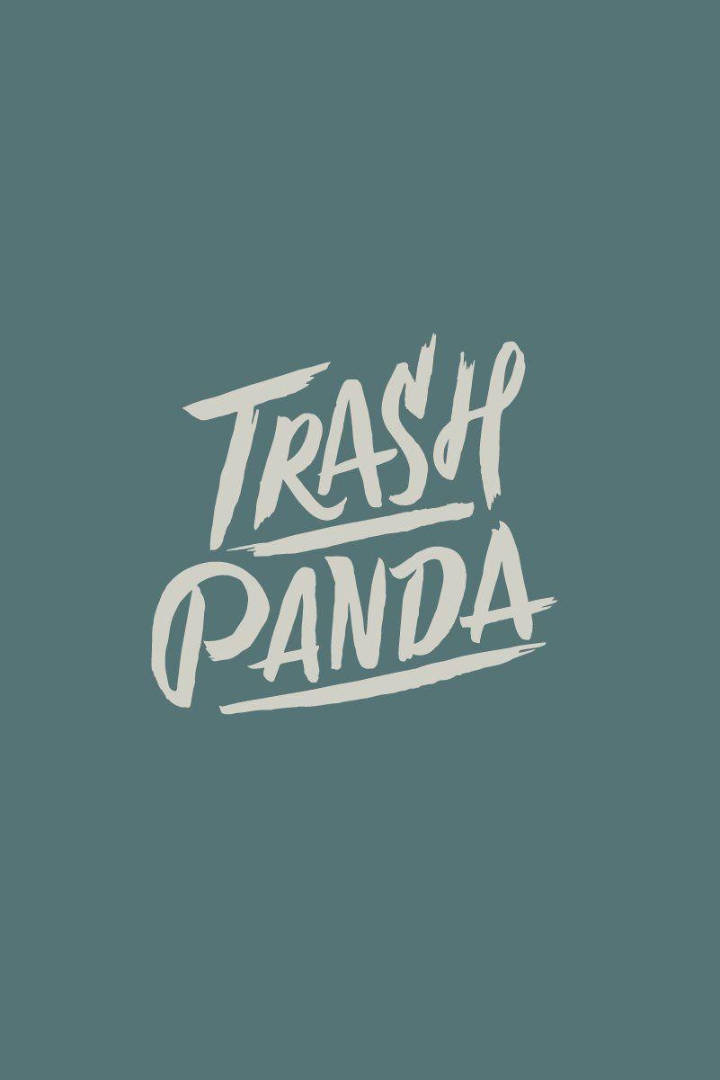 Trash Panda Free Phone Background. Free Phone Background. Hand