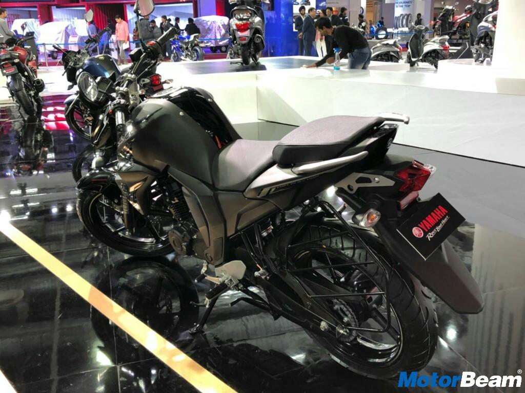 Yamaha FZ DarKnight Edition Displayed At 2018 Auto Expo