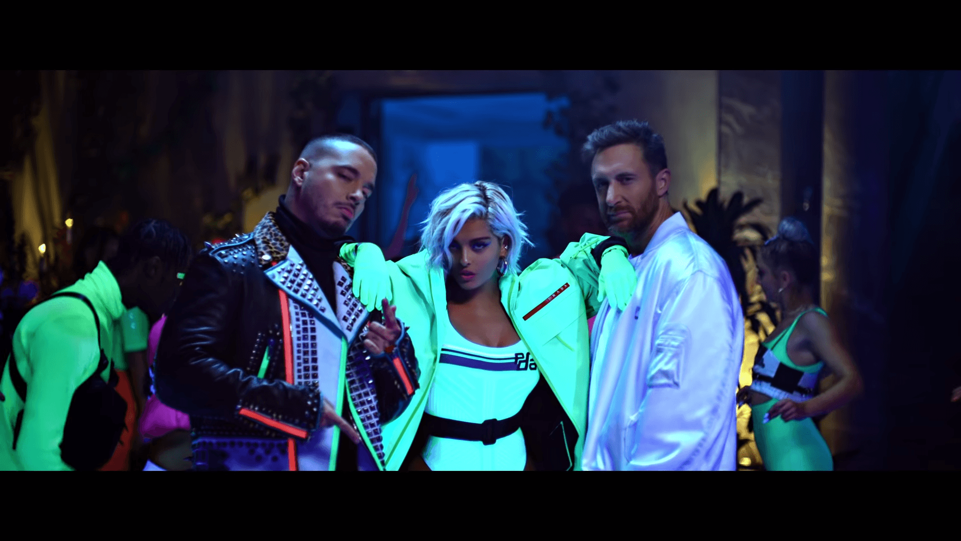 J Balvin, Bebe Rexha and David Guetta star in Say My Name video